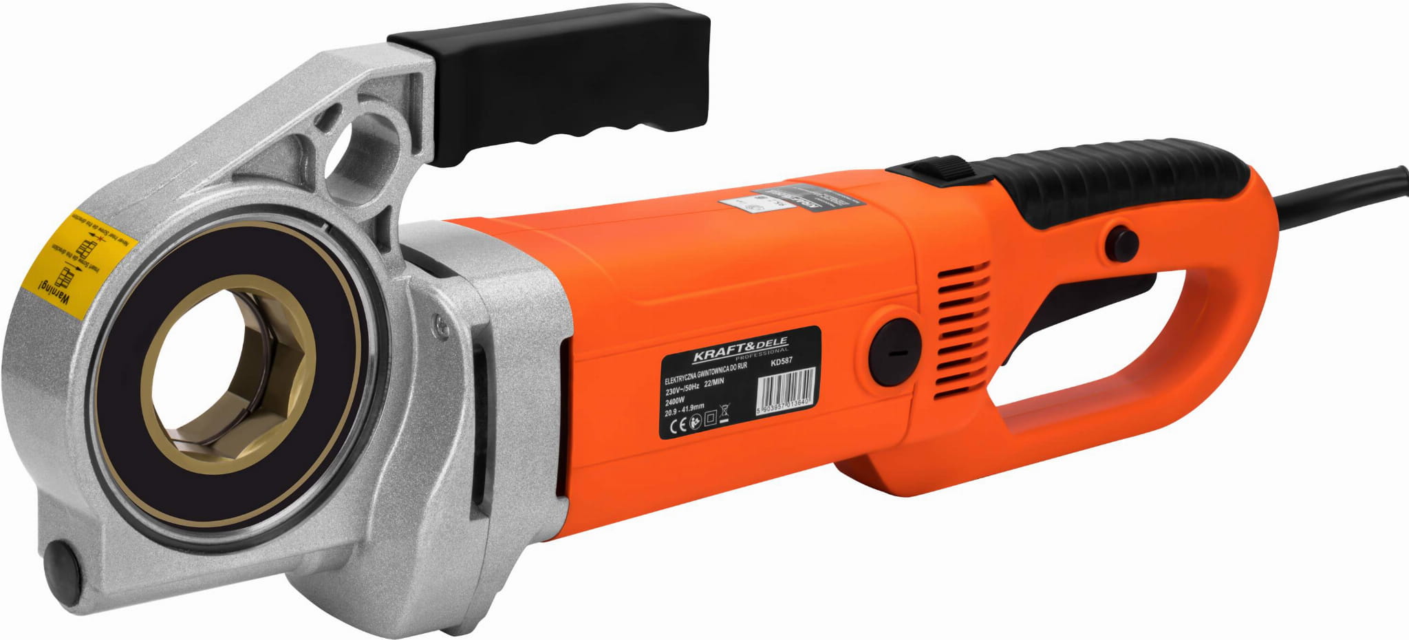 Elektrická závitořezačka na trubky 2400 W KD587