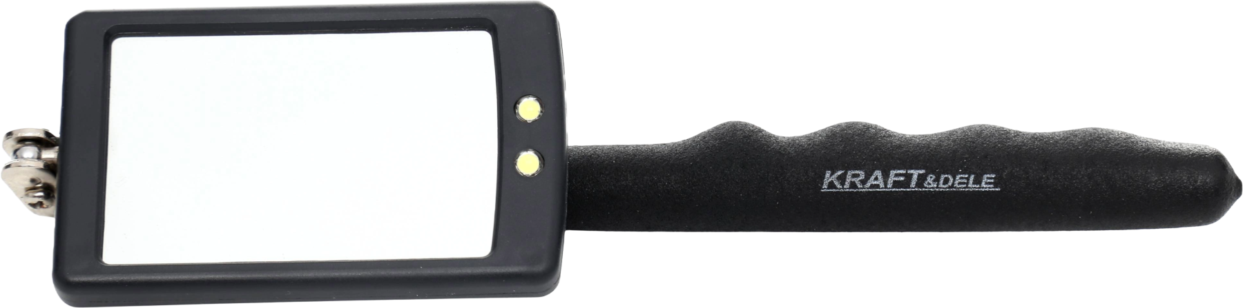 Teleskopické kontrolní zrcátko s LED, 285–876 mm KD10189