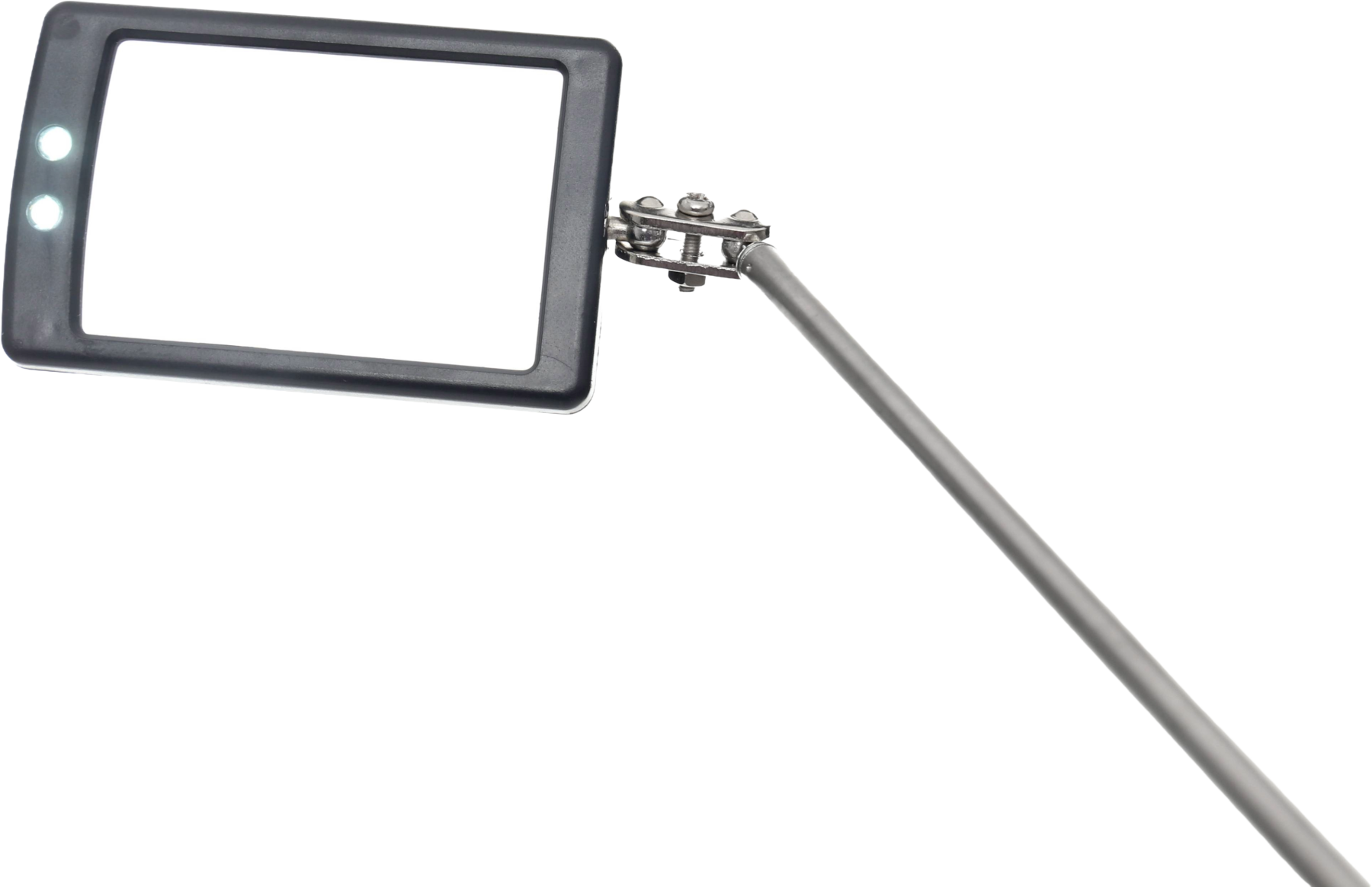 Teleskopické kontrolní zrcátko s LED, 285–876 mm KD10189
