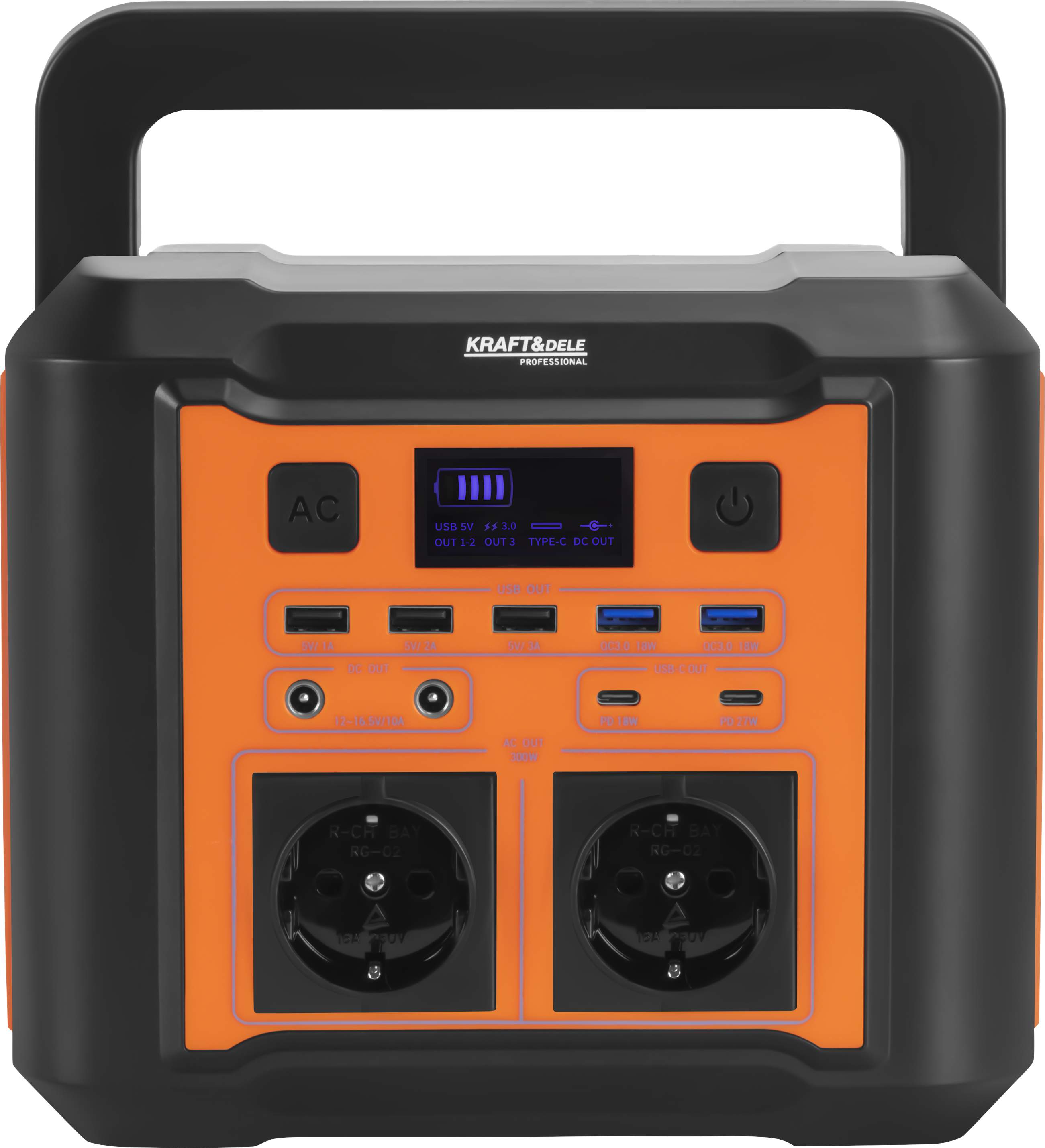 Přenosná nabíjecí stanice 296 Wh / 14,8 V KD5531