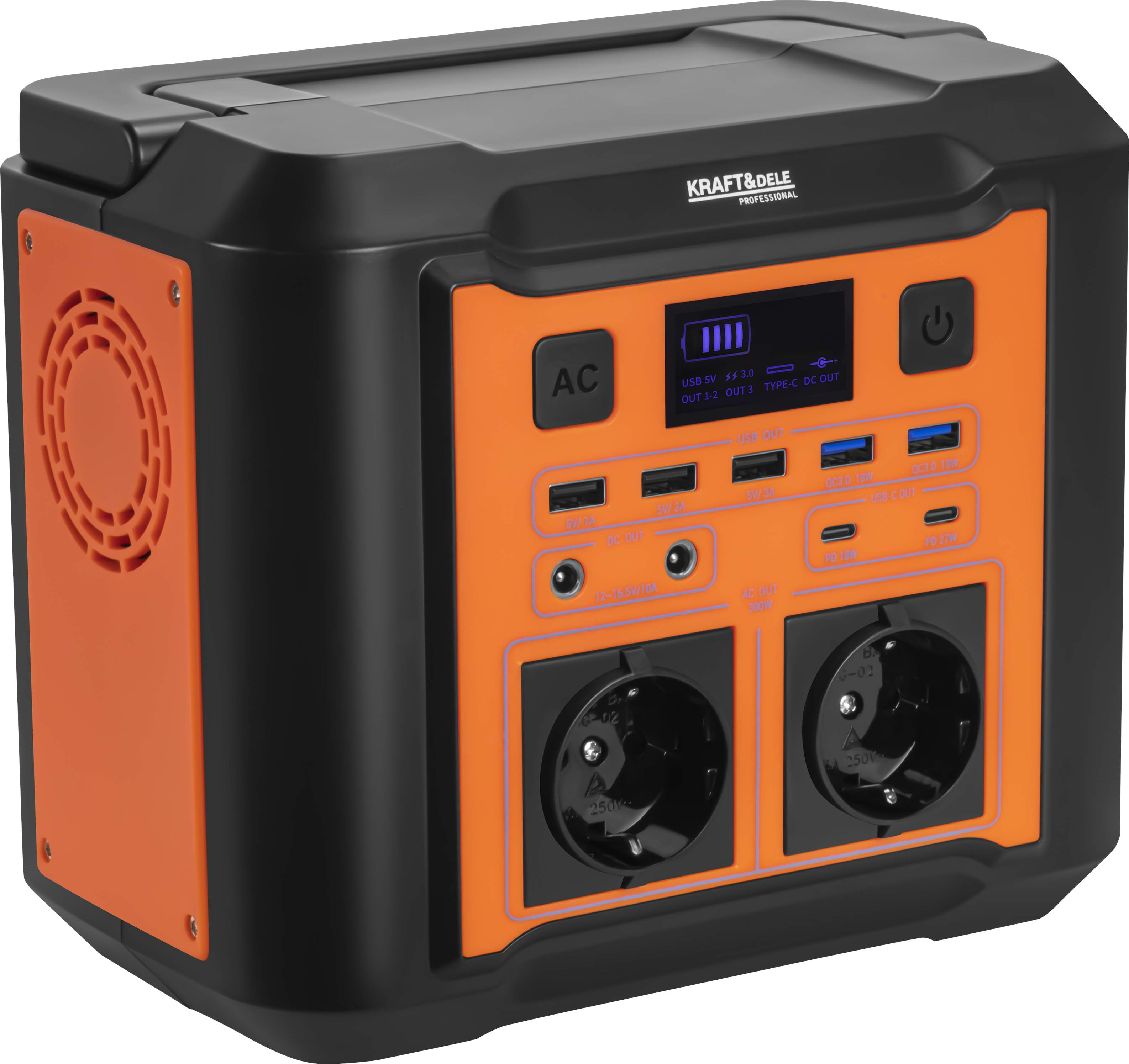 Přenosná nabíjecí stanice 296 Wh / 14,8 V KD5531