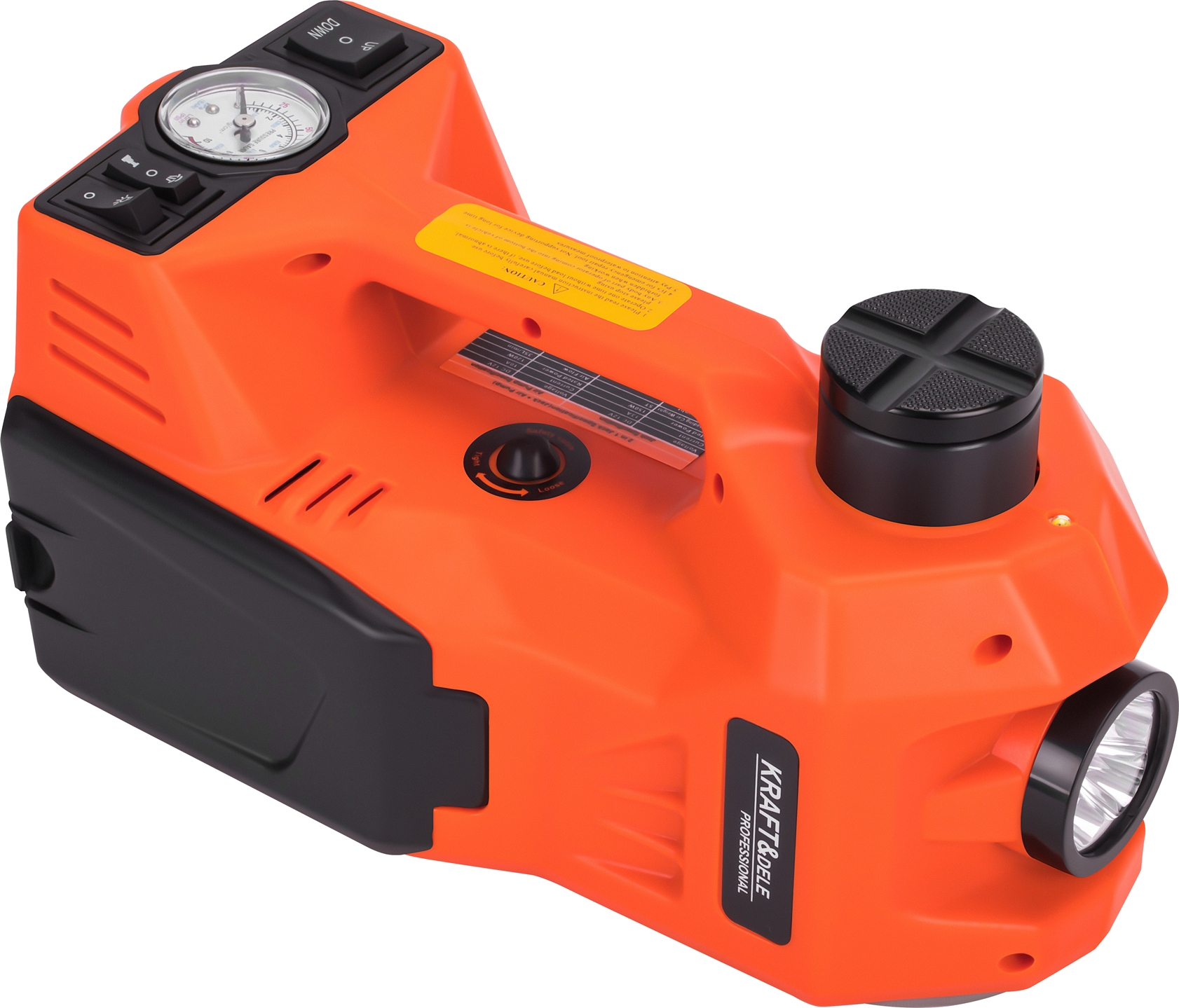 Autovýtah 12 V + kompresor + svítilna KD1367