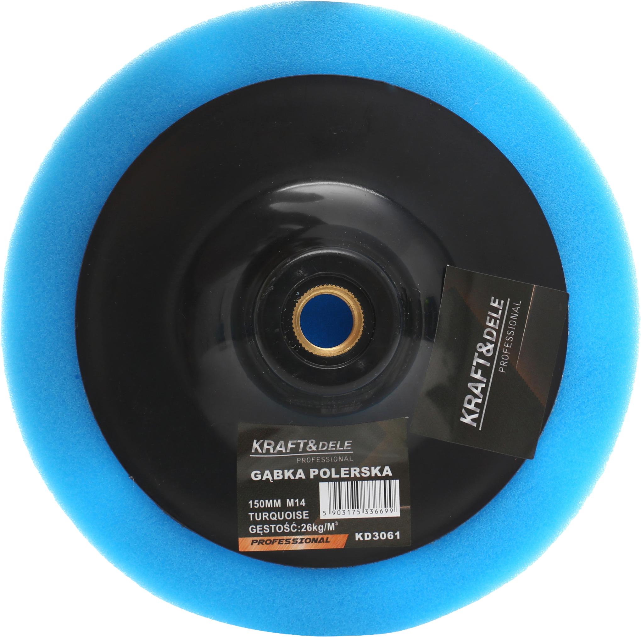 Lešticí houba 150 mm, modrá KD3061