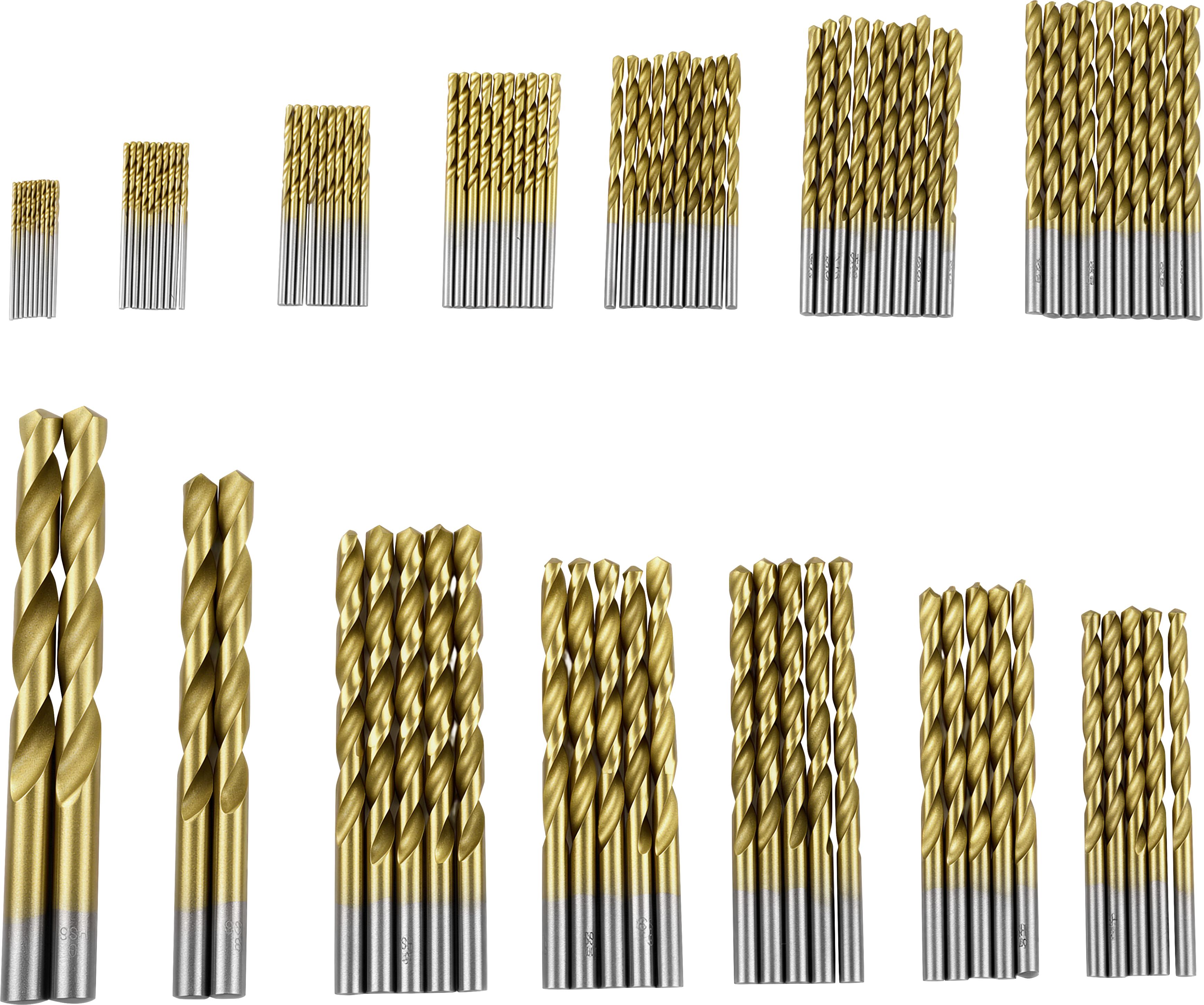 Sada vrtáků do kovu 1–10 mm, 99 ks KD5967