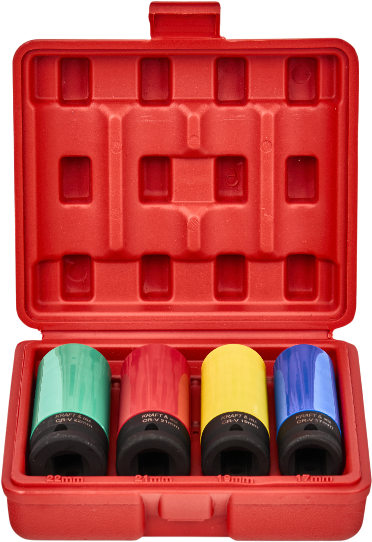 Sada rázových hlavic 1/2", 4 ks KD11751