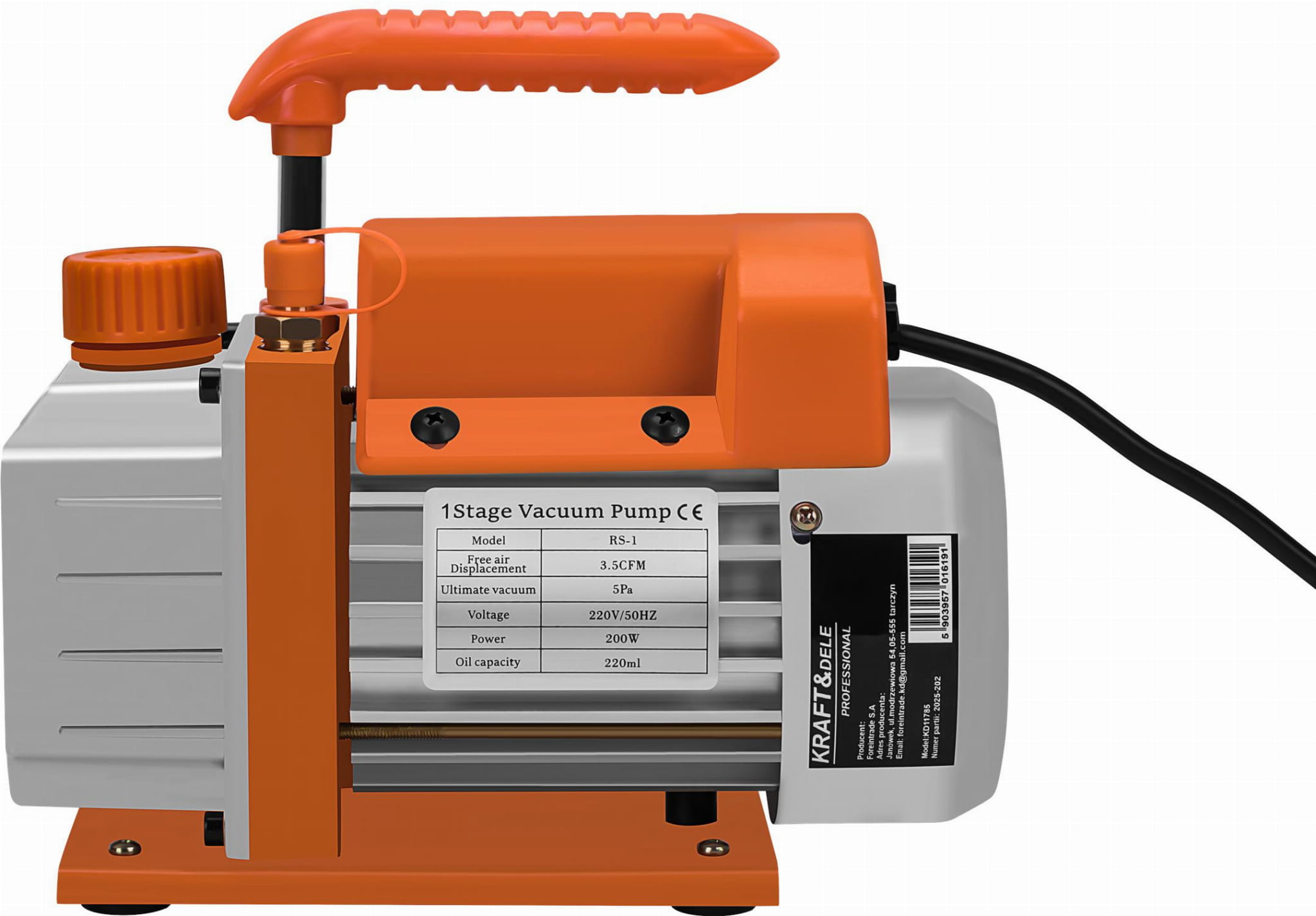 Vakuová čerpadla s vakuovou komorou KD11785