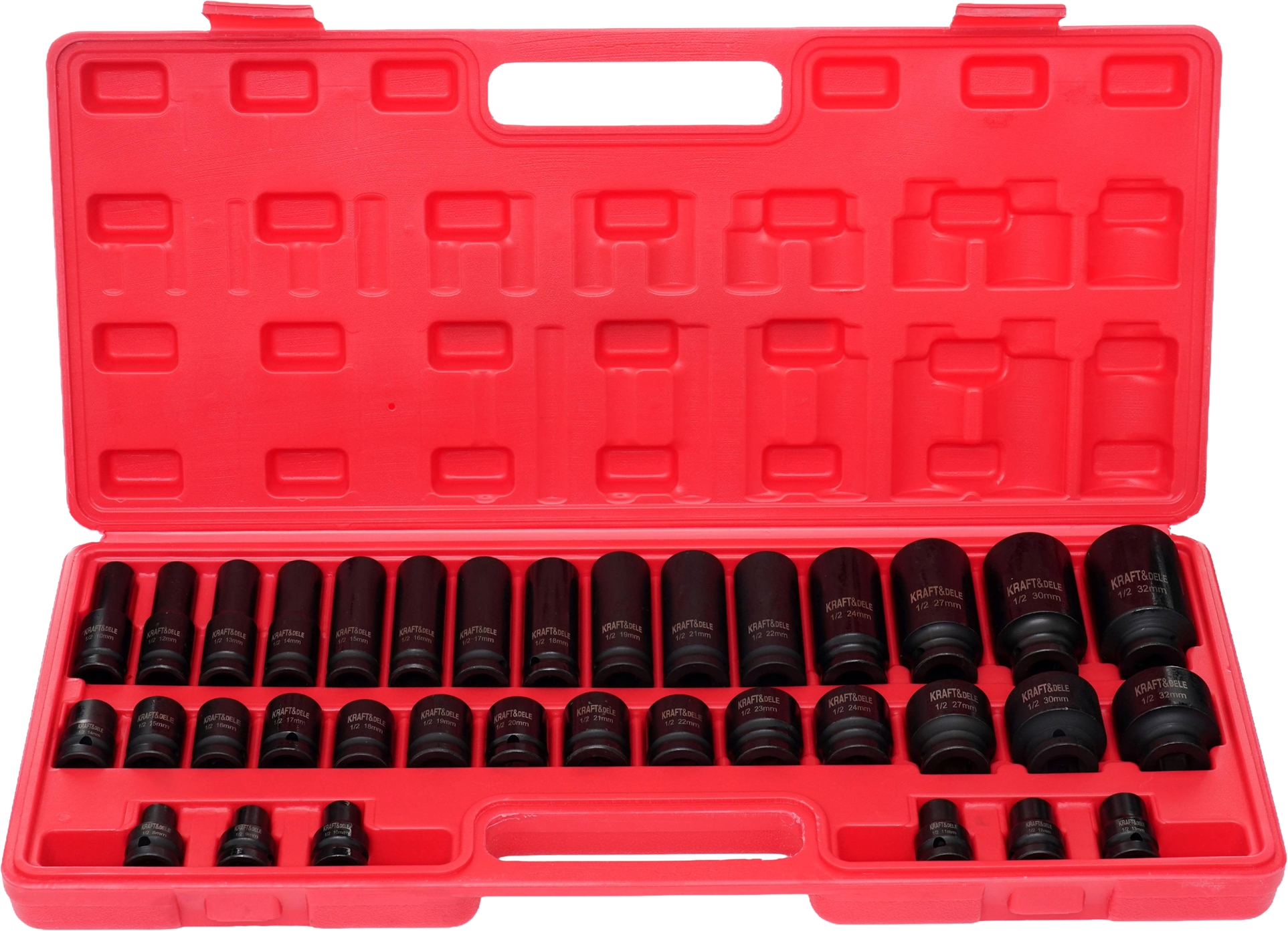 Sada rázových hlavic 1/2", 35 ks KD11757