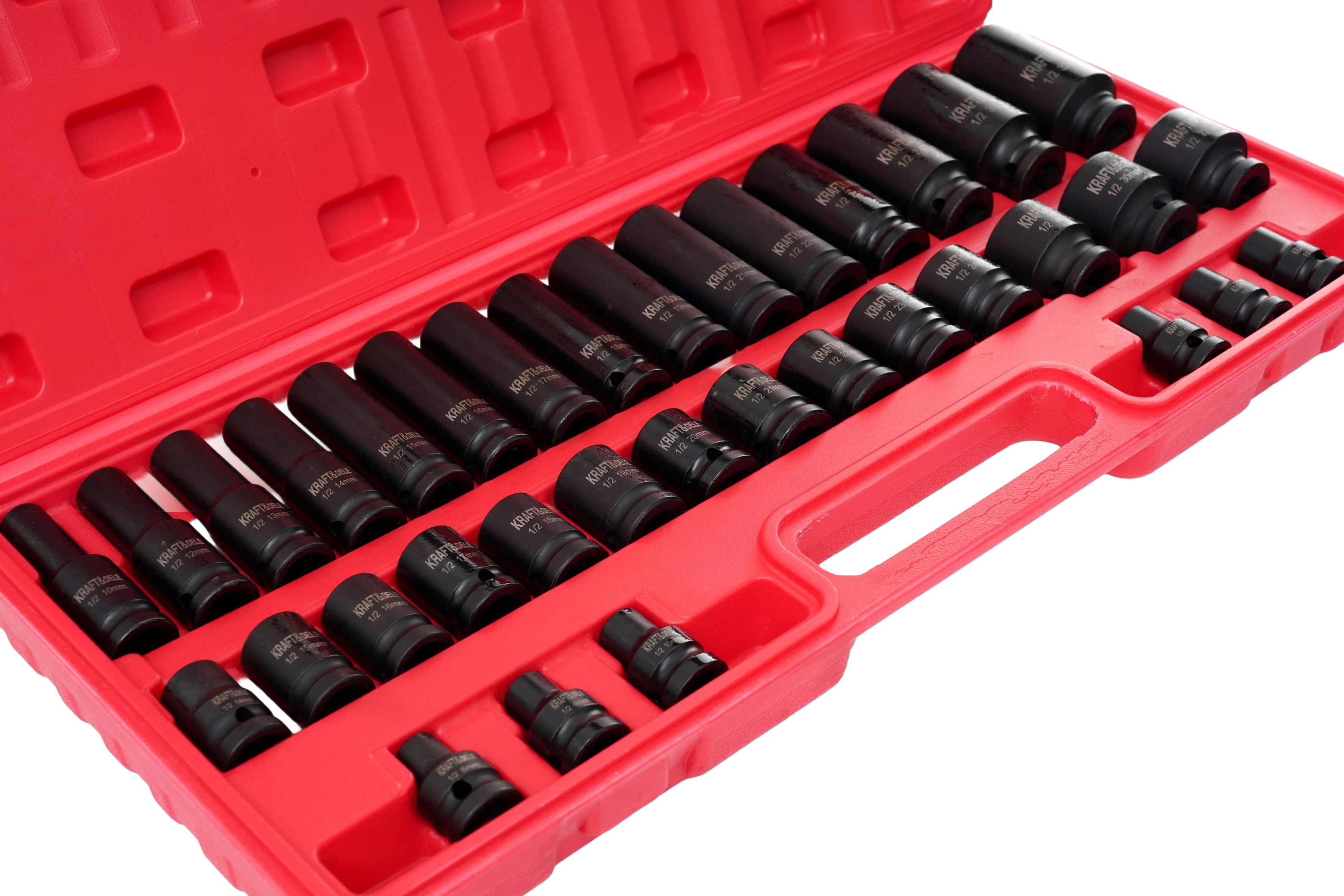 Sada rázových hlavic 1/2", 35 ks KD11757