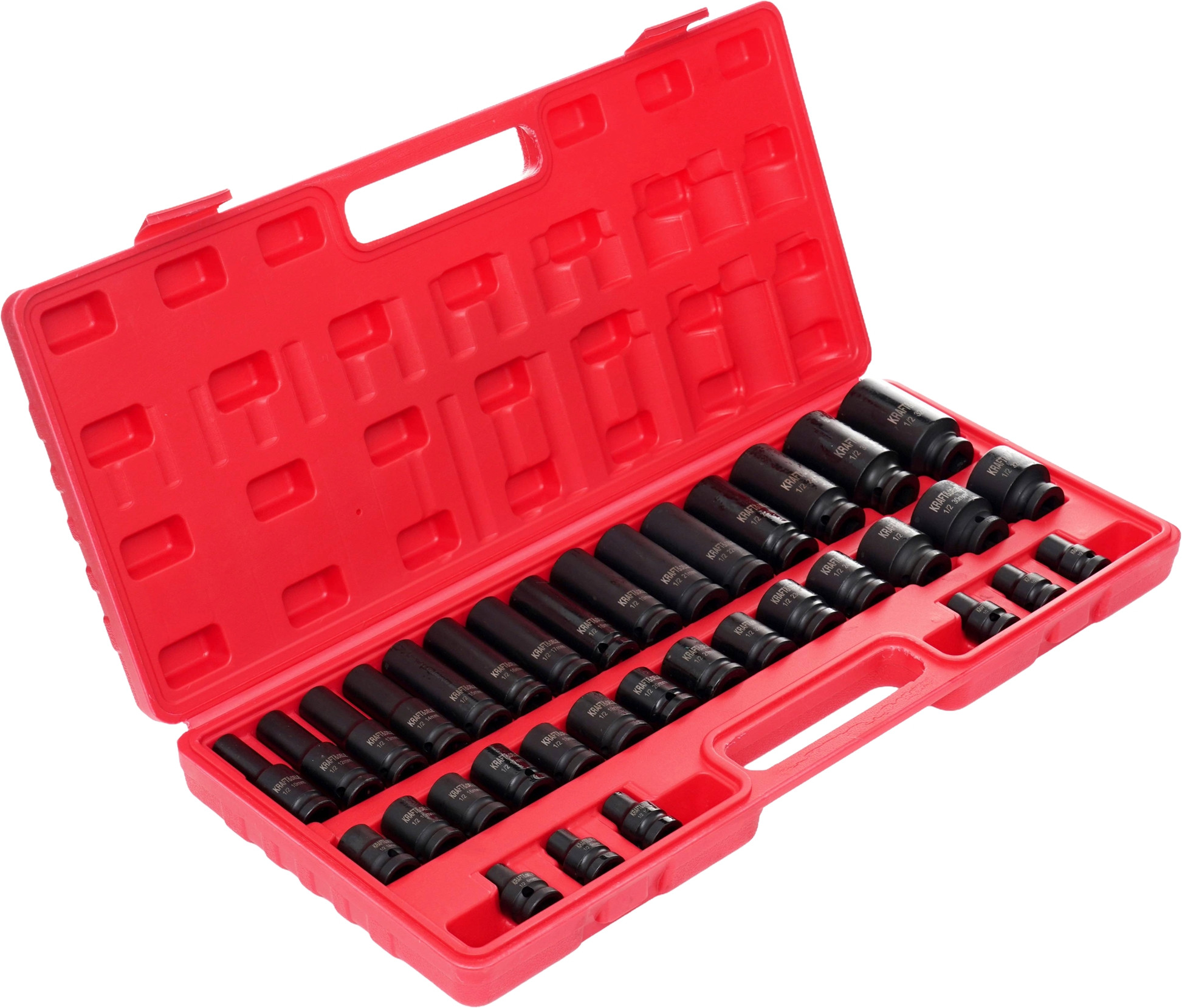 KRAFT&DELE Sada rázových hlavic 1/2", 35 ks KD11757