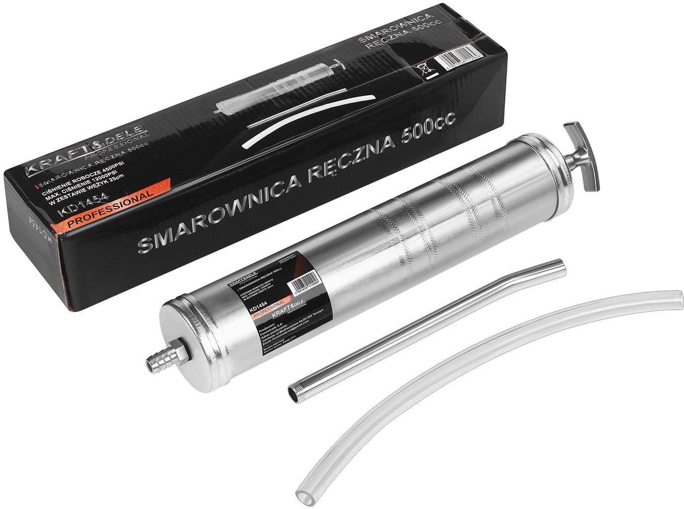 Ruční mazací stříkačka 500 ml KD1454