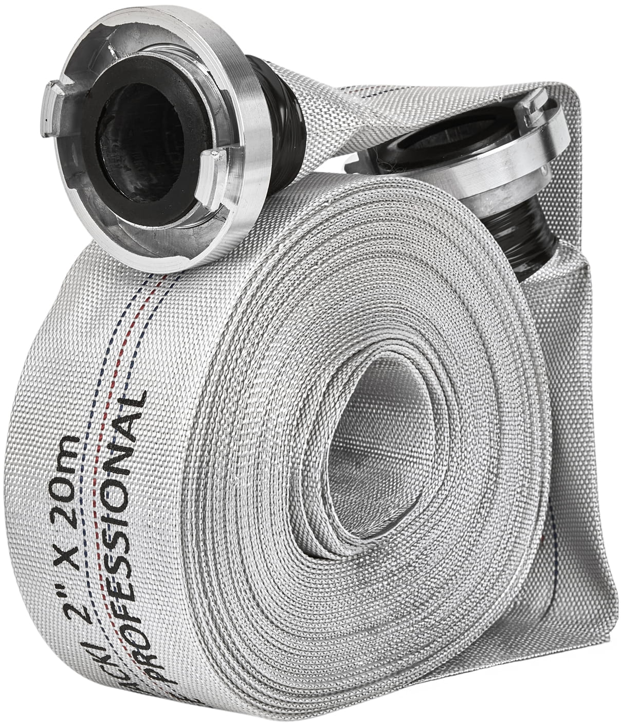 Hasičská hadice 2" (50 mm), 20 m, s koncovkami KD780