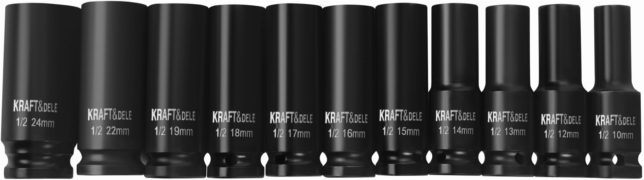Sada rázových hlavic 1/2", 11 ks KD11869
