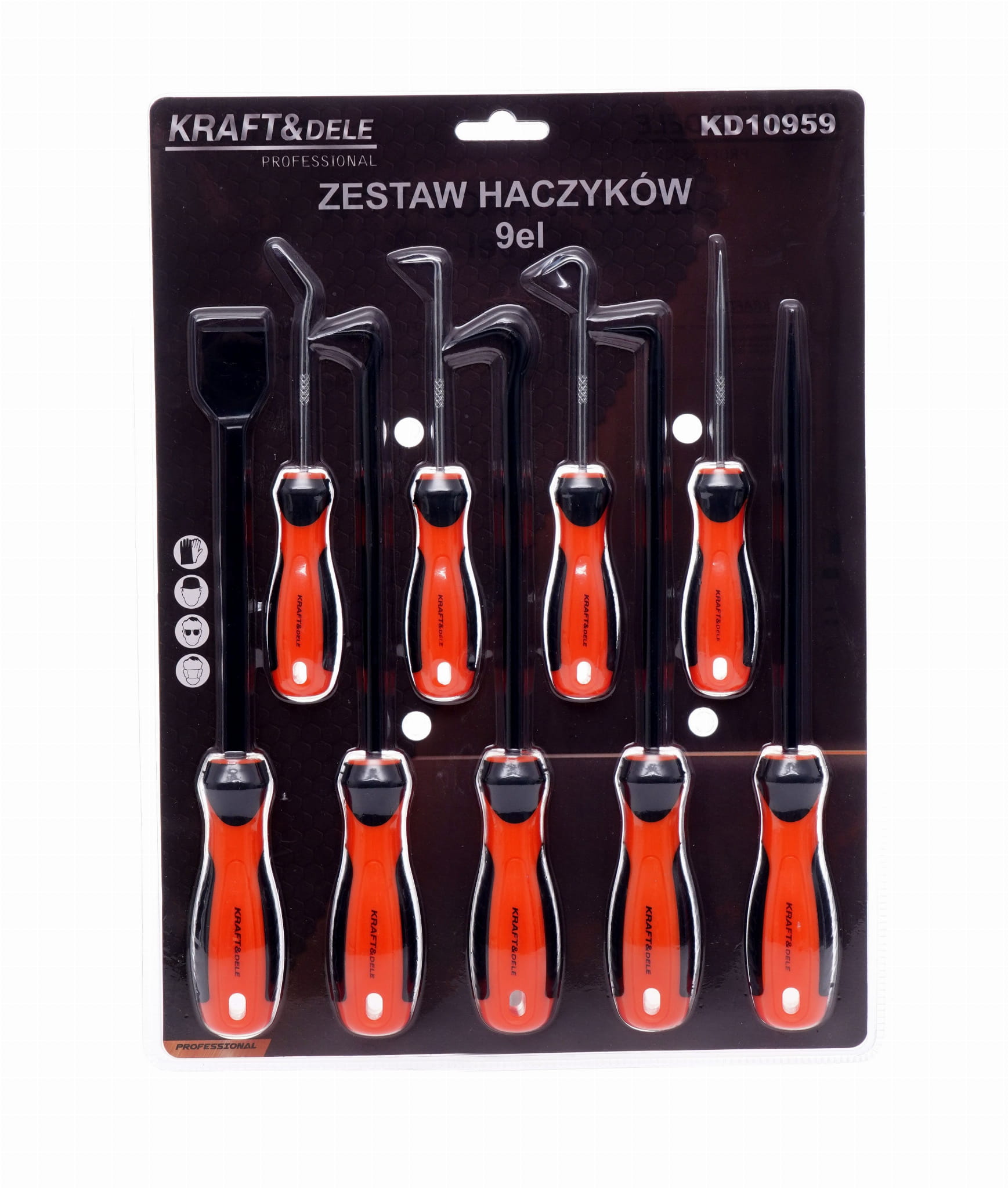 Sada háčků, 9 ks KD10959
