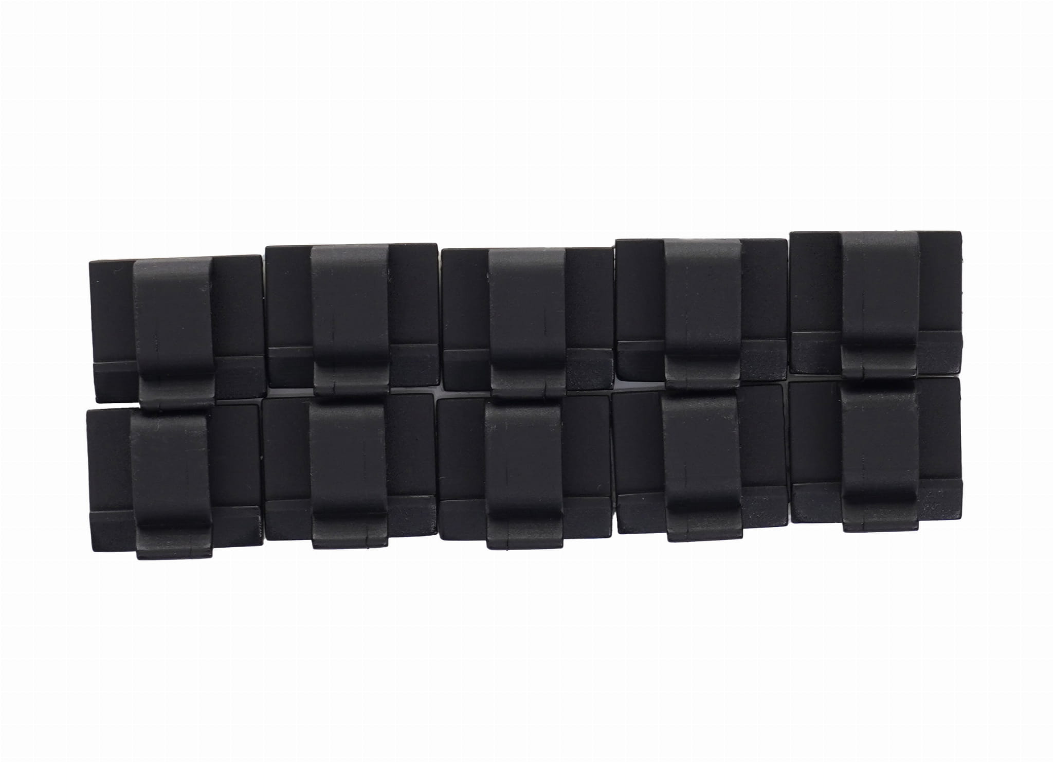 Držák/klip/organizér na kabely, 10 ks, 5 mm KD10085