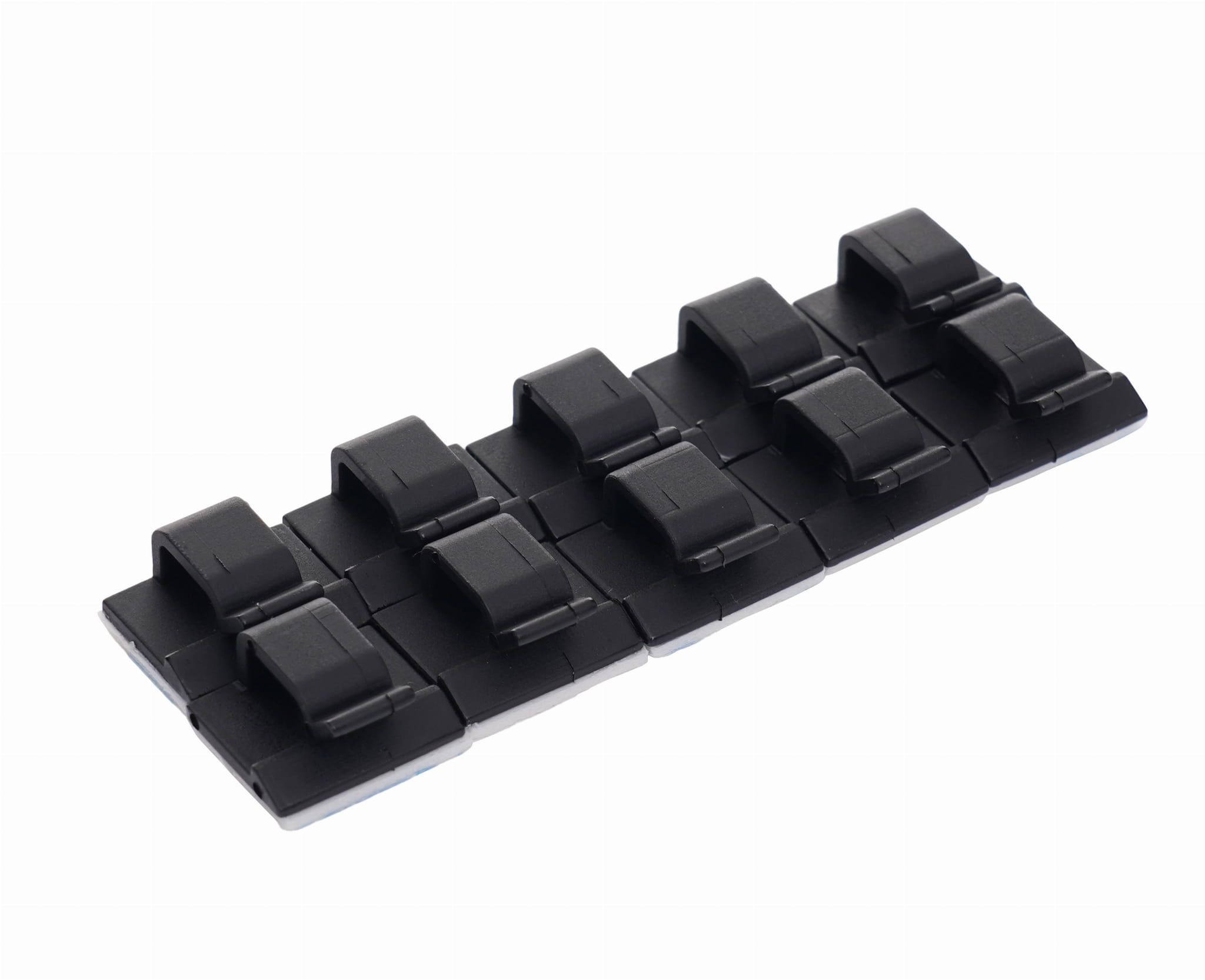 Držák/klip/organizér na kabely, 10 ks, 5 mm KD10085
