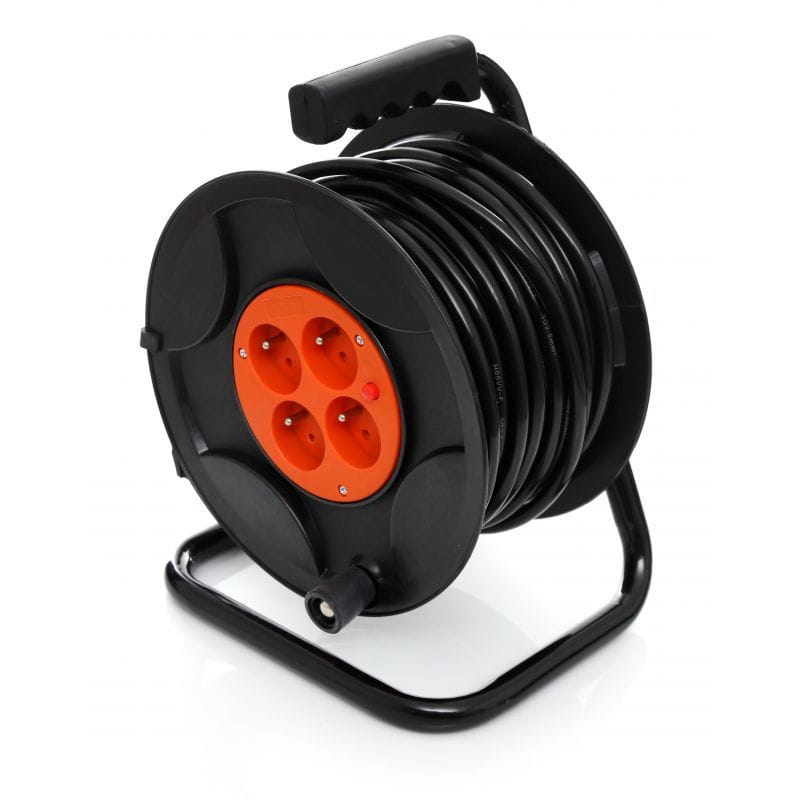 Zahradní prodlužovací kabel na bubnu 3 × 2,5 mm, 50 m KD4018