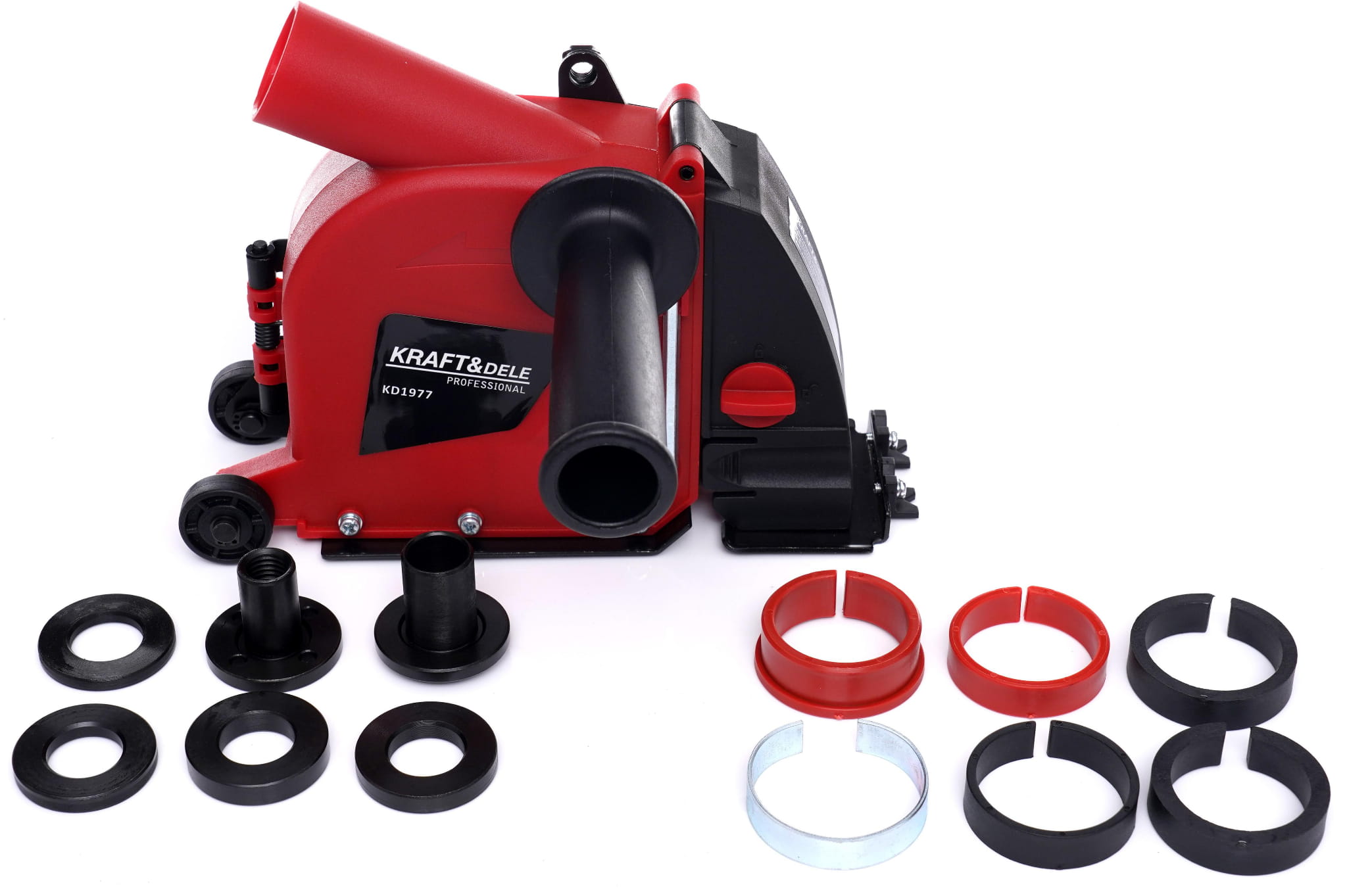 Protiprachový kryt s odsáváním pro drážkovací brusku 115/125 mm KD1977