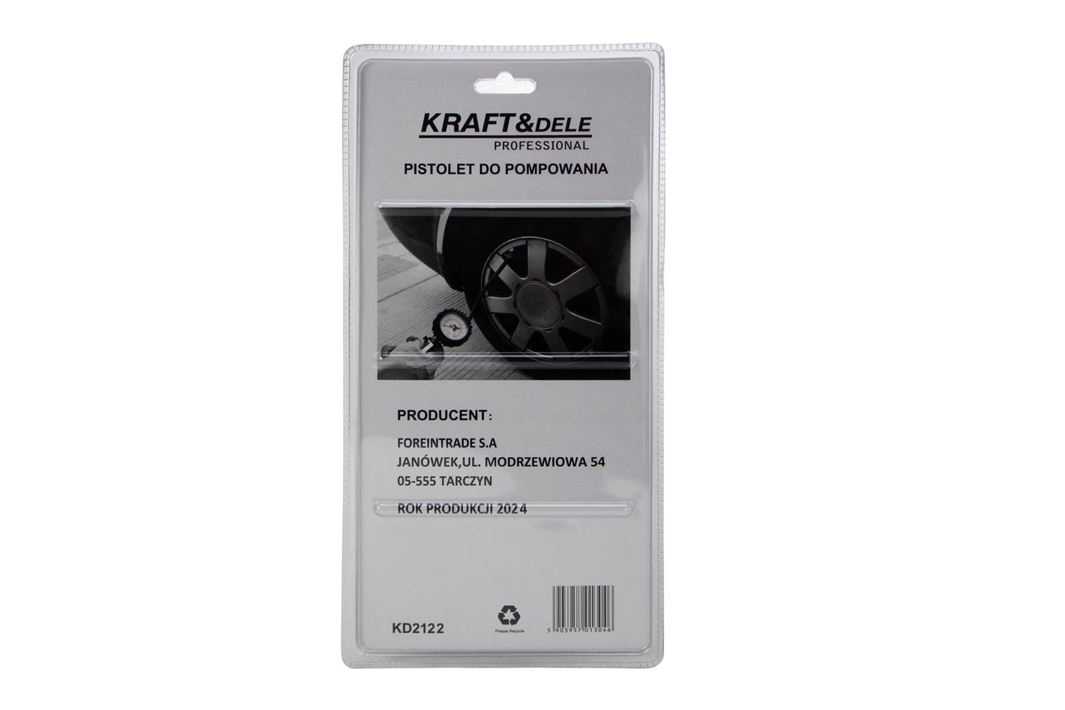 Digitální hustilka pneumatik KD2122