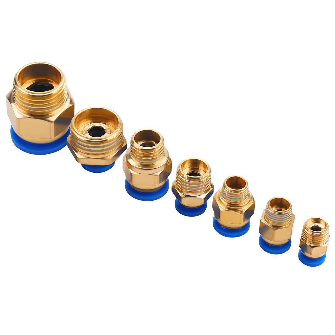 Pneumatické rychlospojky, 72 ks KD5853