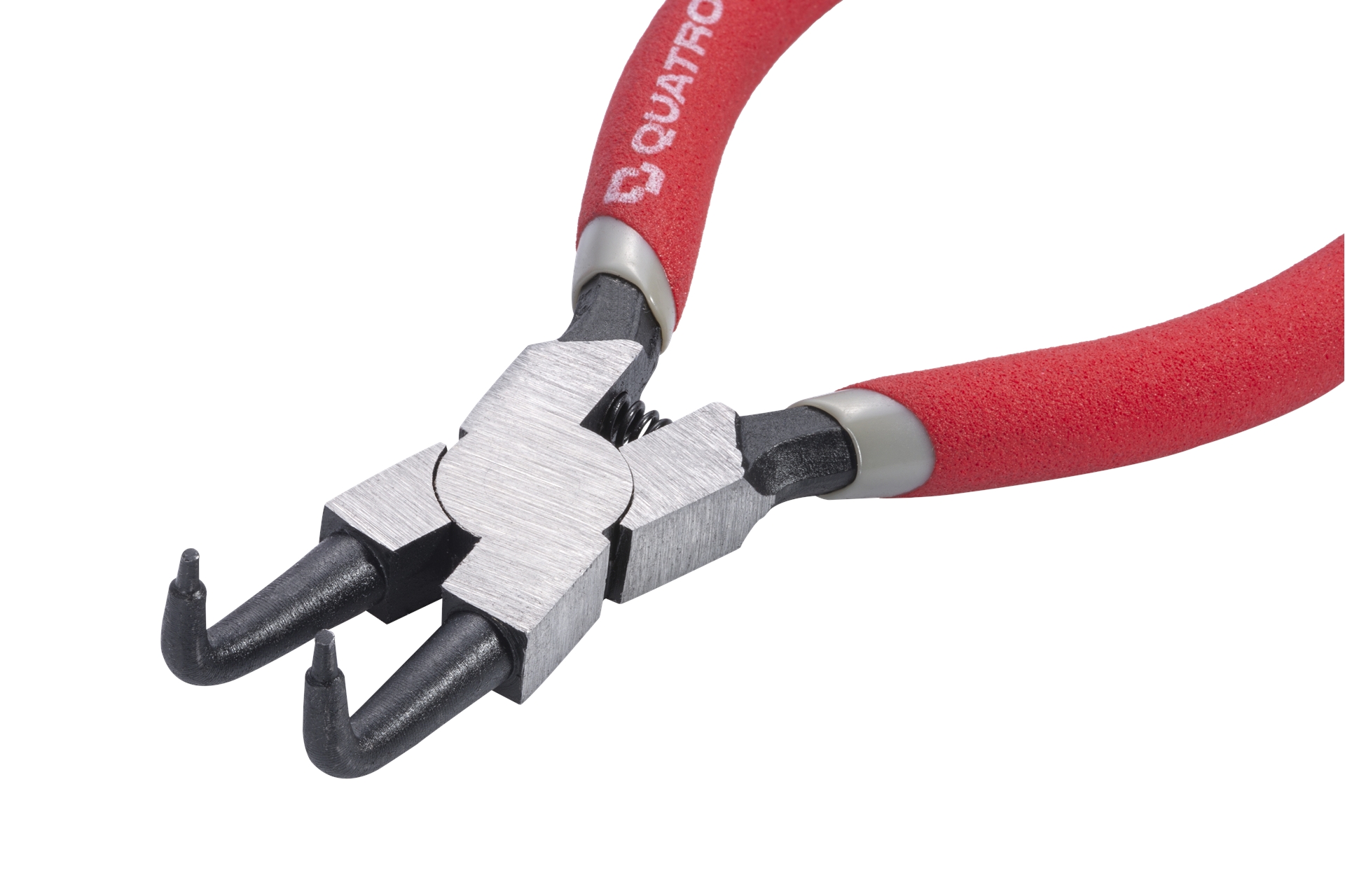 5" kleště na pojistné kroužky vnitřní ohnuté – QUATROS QS53002