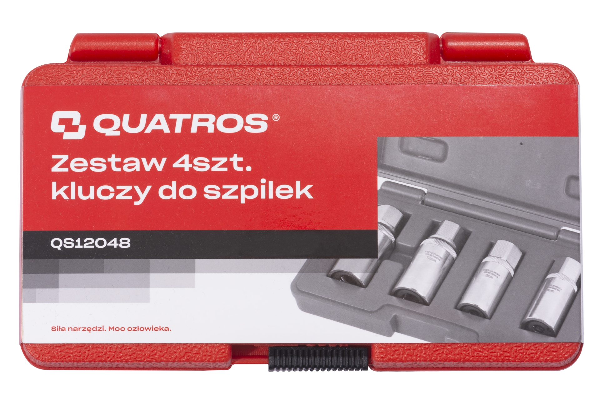 QUATROS QS12048 Sada nástrčných vytahováků na zalomené šrouby a čepy 6–12 mm, 4 ks