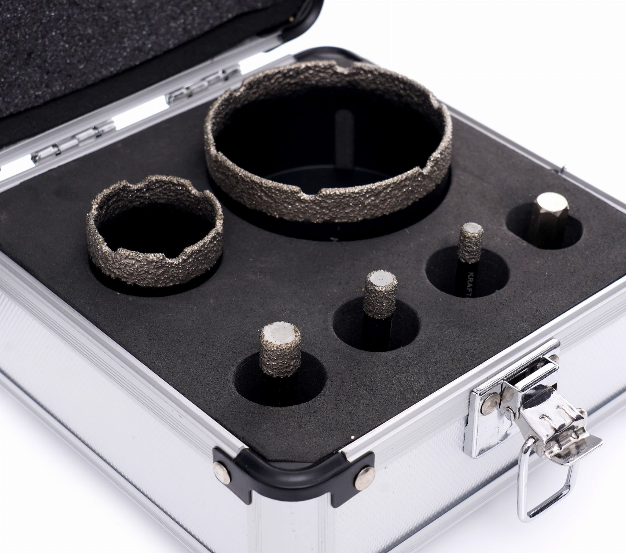Sada diamantových korunek 6–68 mm v kufříku KD11226