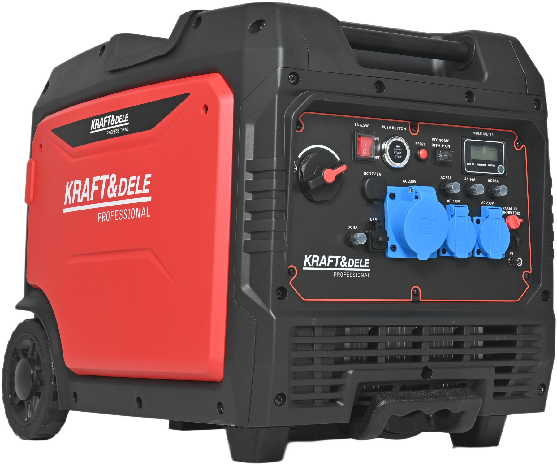 Invertorová elektrocentrála 6,7 kW 12/230 V + USB KD3164