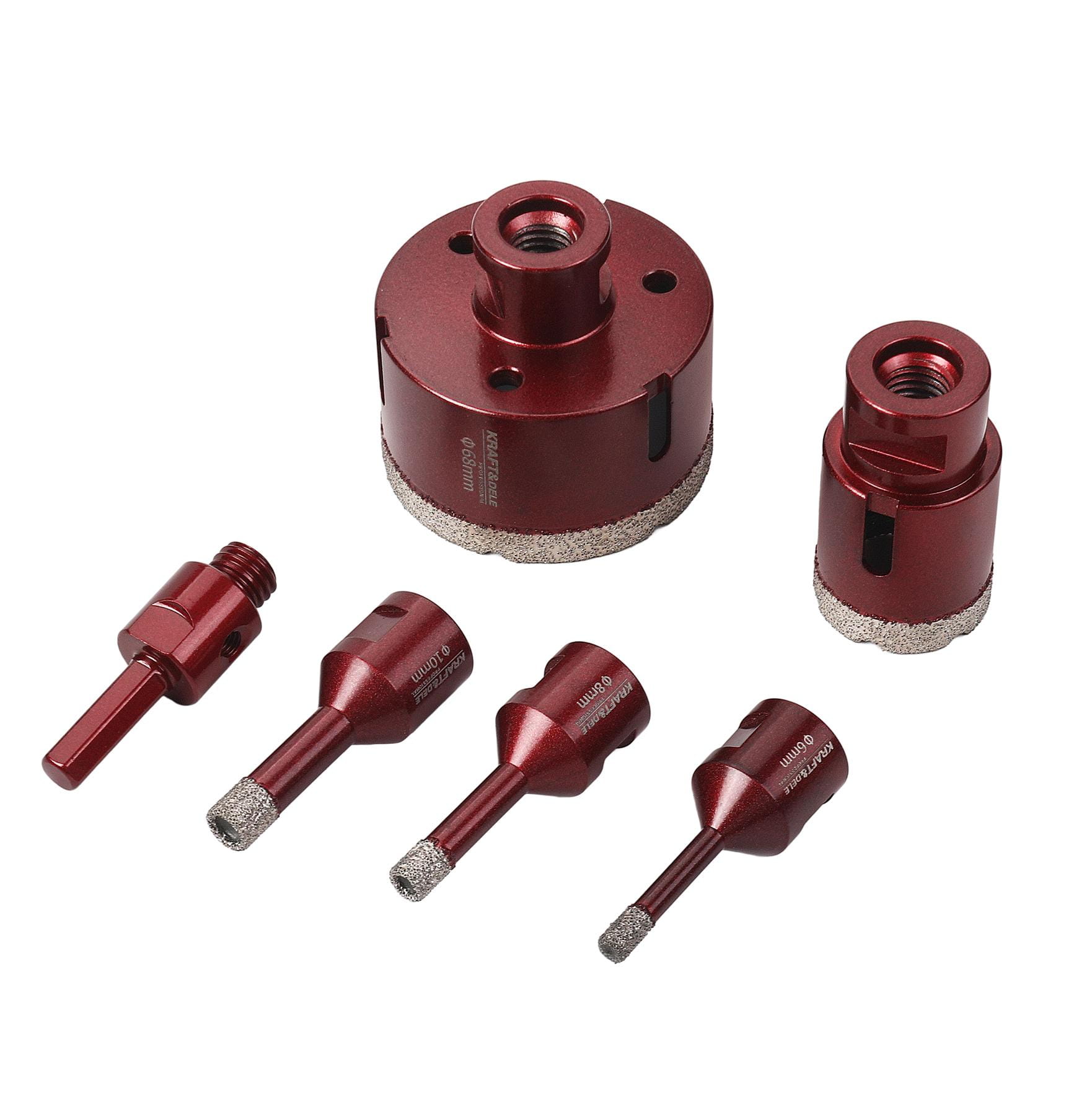 Sada diamantových korunek 6–68 mm v kufříku KD5953