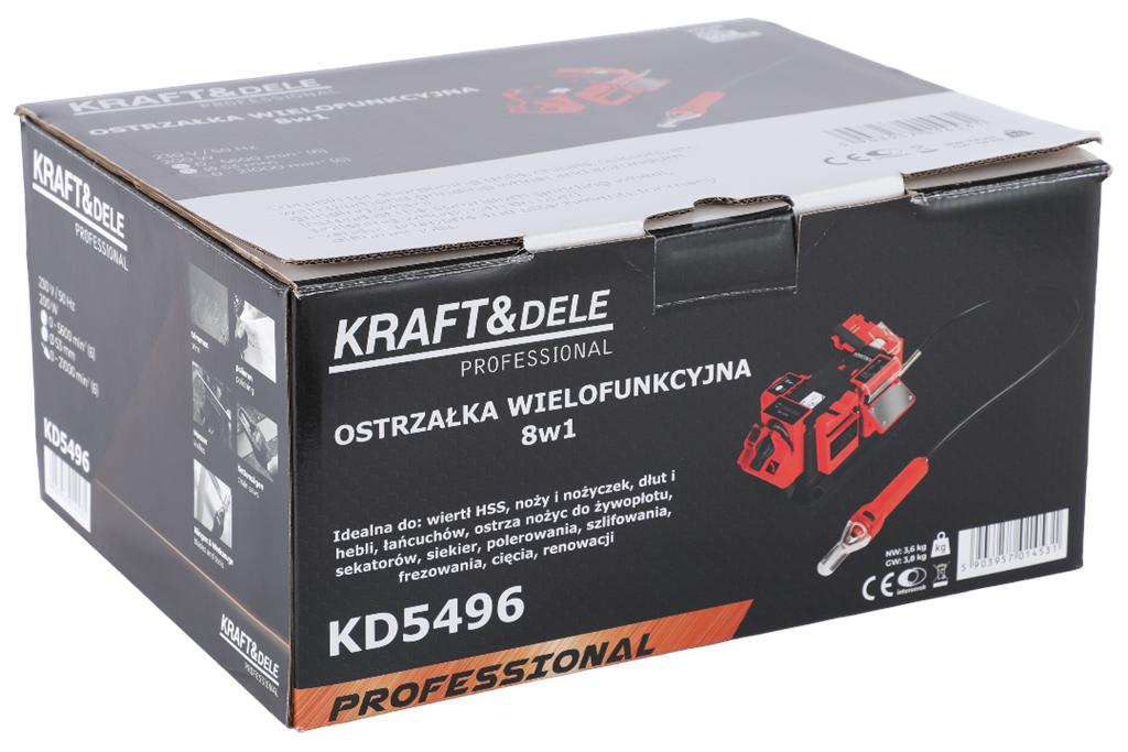 Multifunkční ostřička 8 v 1 KD5496