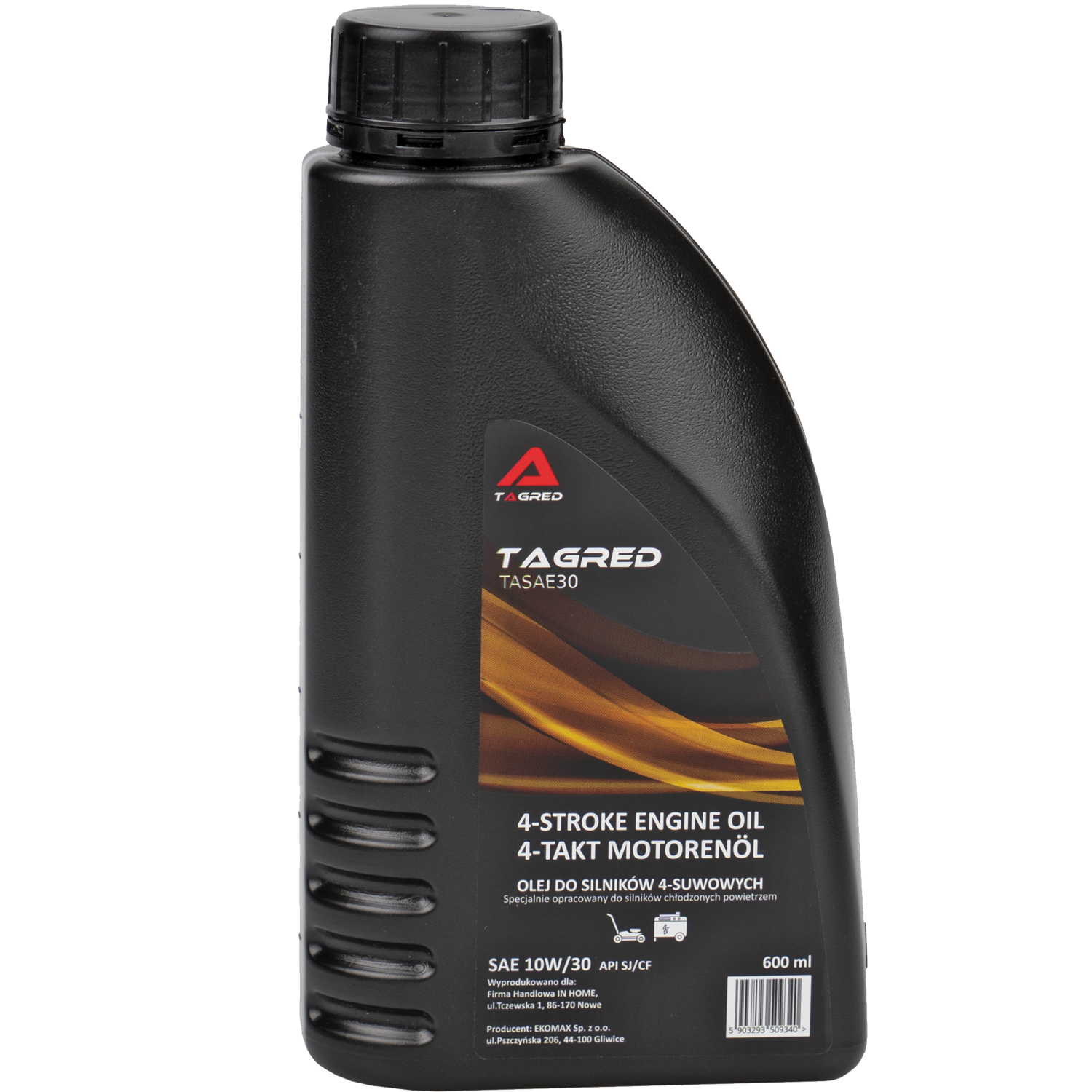 Motorový olej TAGRED SAE 10W-30 pro generátory a sekačky, 0,6 l