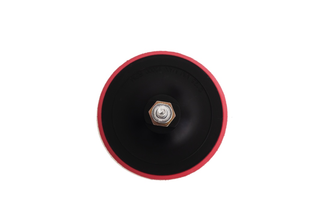 Pružný unašeč se suchým zipem M14, O 125 mm, s adaptérem a 3 brusnými papíry