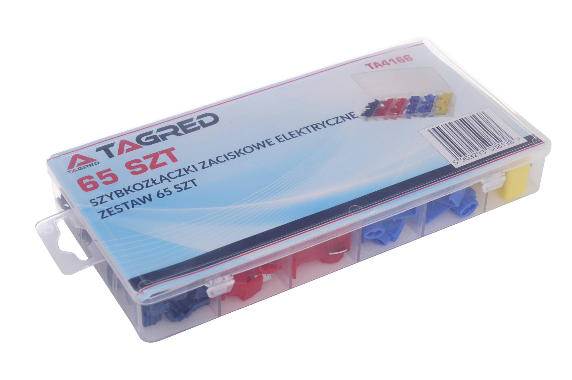 Automobilové elektrické rychlospojky 0,5 – 6 mm2, 65 ks