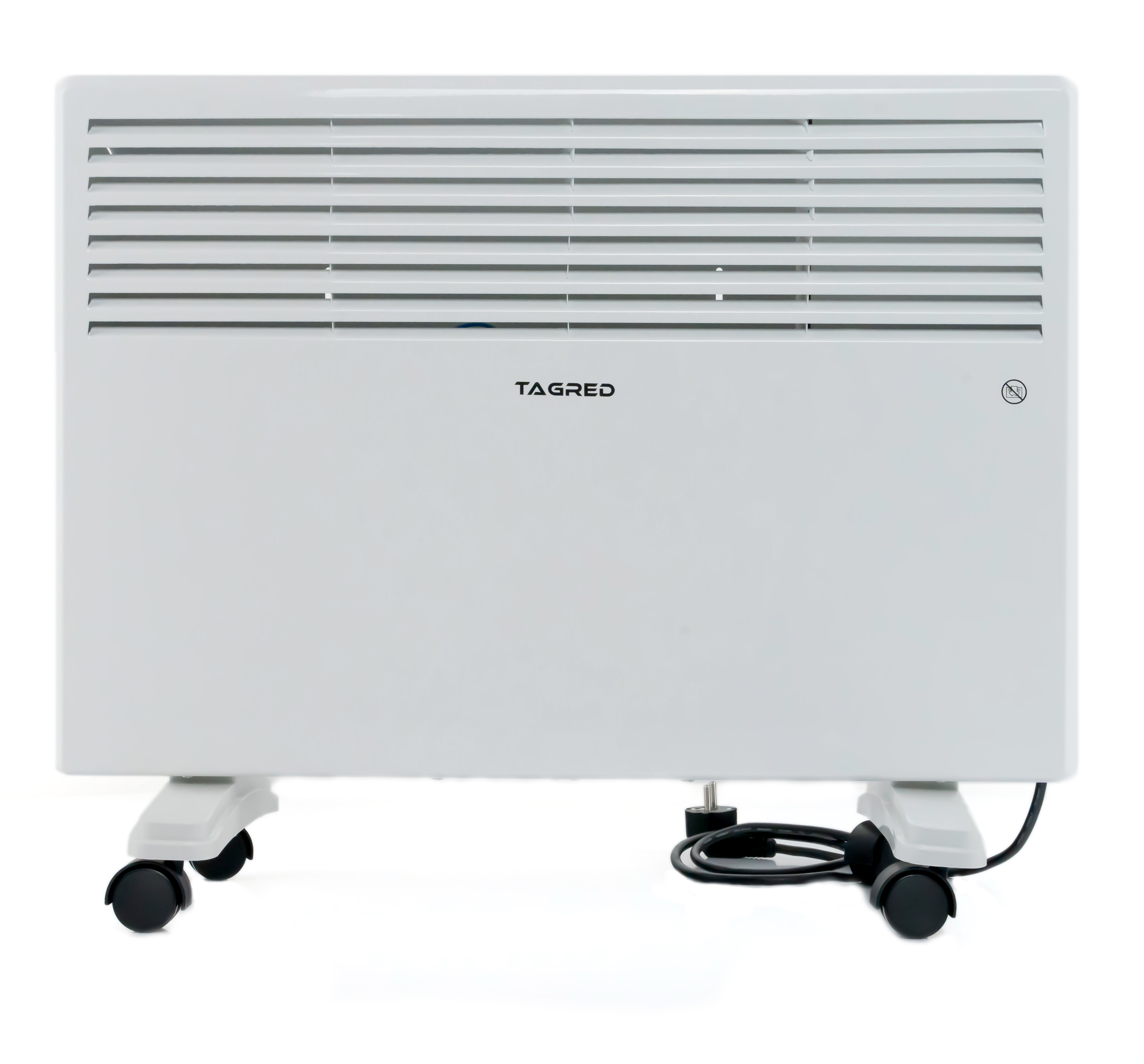 Elektrický konvektor s termostatem 1500 W, bílý