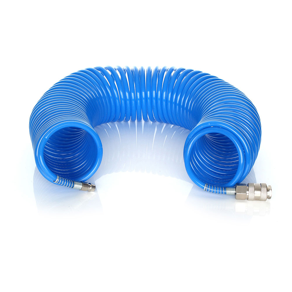 Spirálová pneumatická hadice 5 × 8 mm 15 m PE