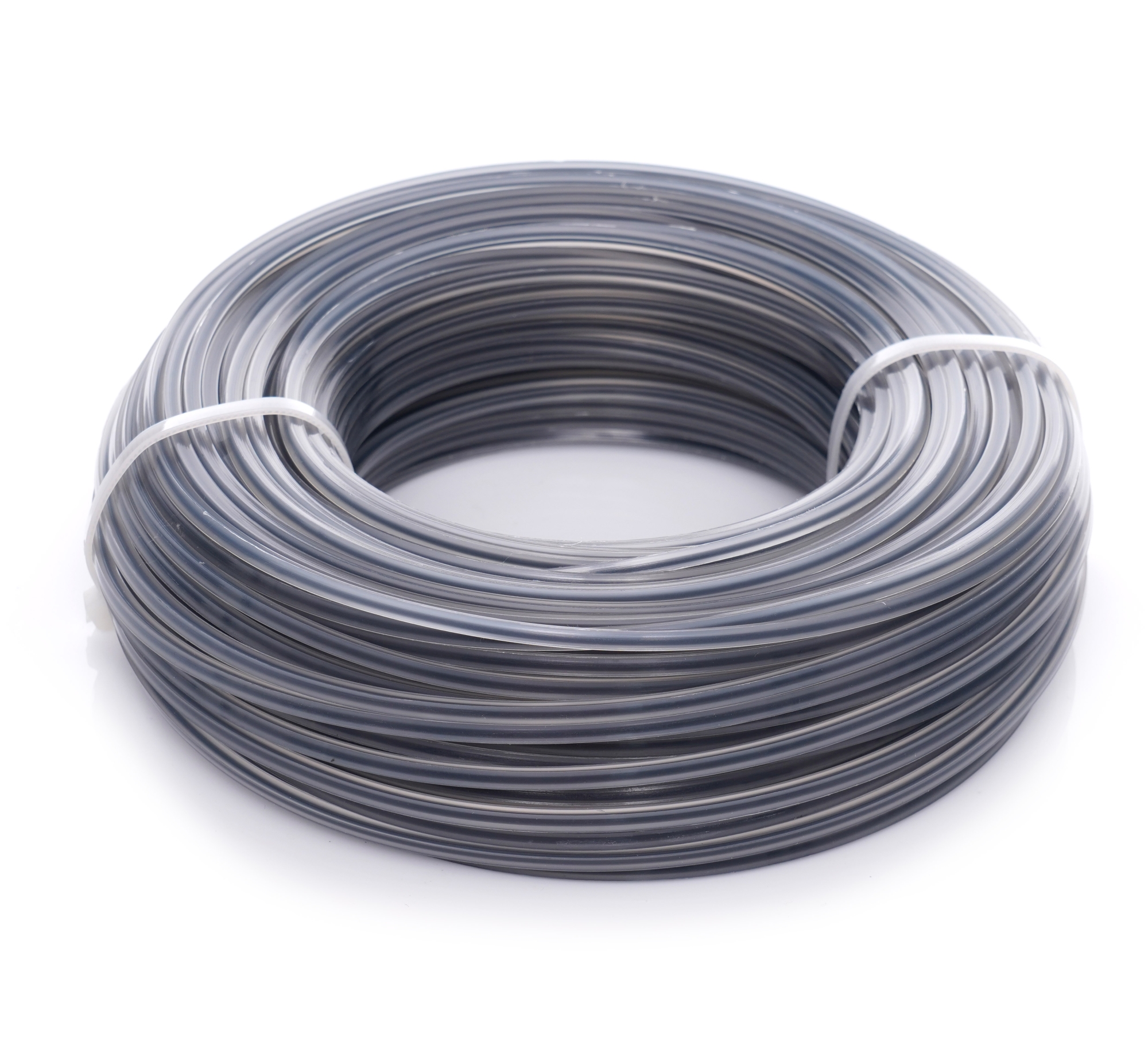 Vyztužená čtvercová žací struna do křovinořezu 2,7 mm × 50 m, šedá