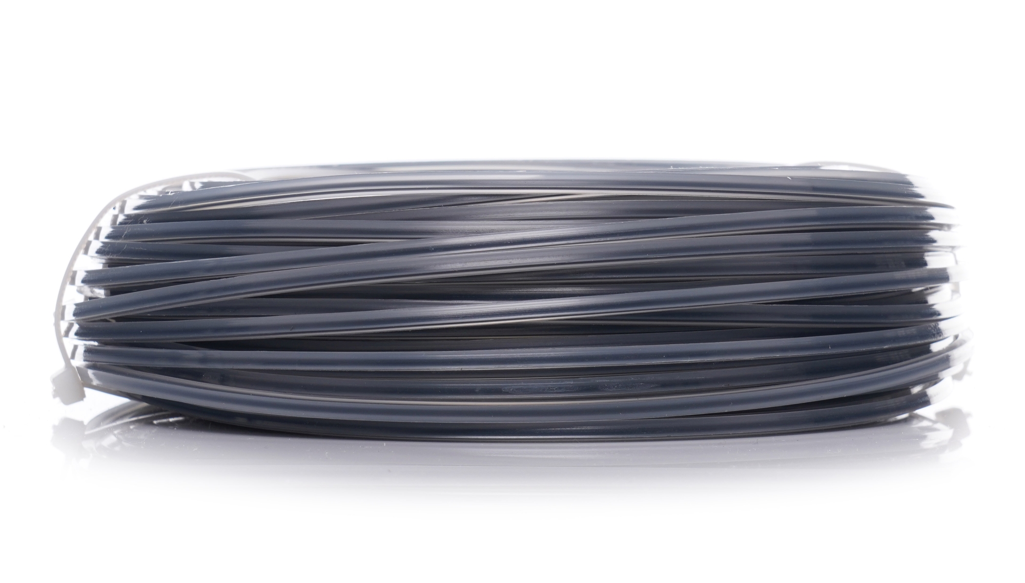 Vyztužená čtvercová žací struna do křovinořezu 2,7 mm × 50 m, šedá