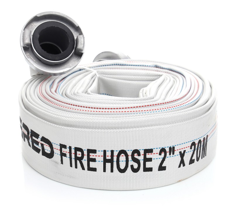 Požární hadice s rychlospojkami 2" × 20 m, PU/PVC