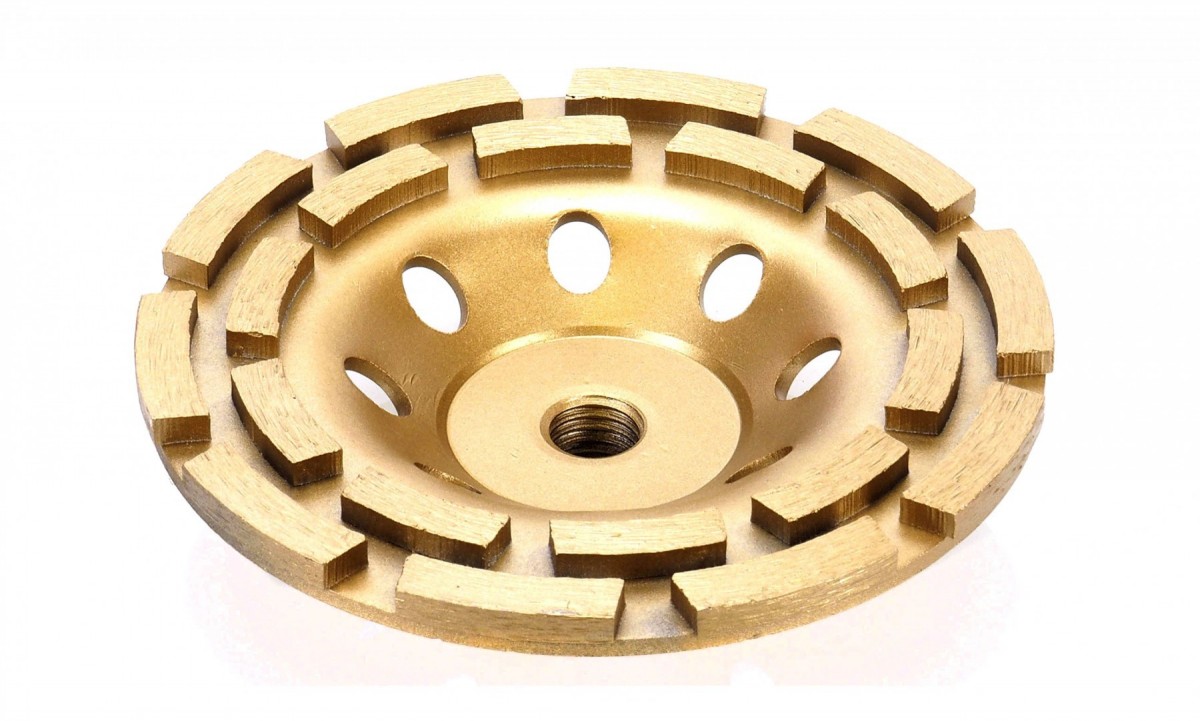 Diamantový kotouč pro broušení betonu 125 mm, segmentovaný