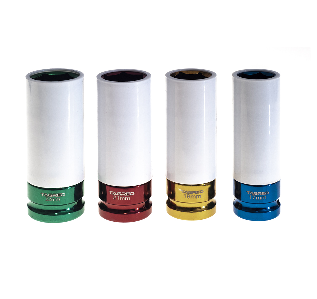 Momentový klíč 1/2" 42 – 210 Nm se 4 hlavicemi