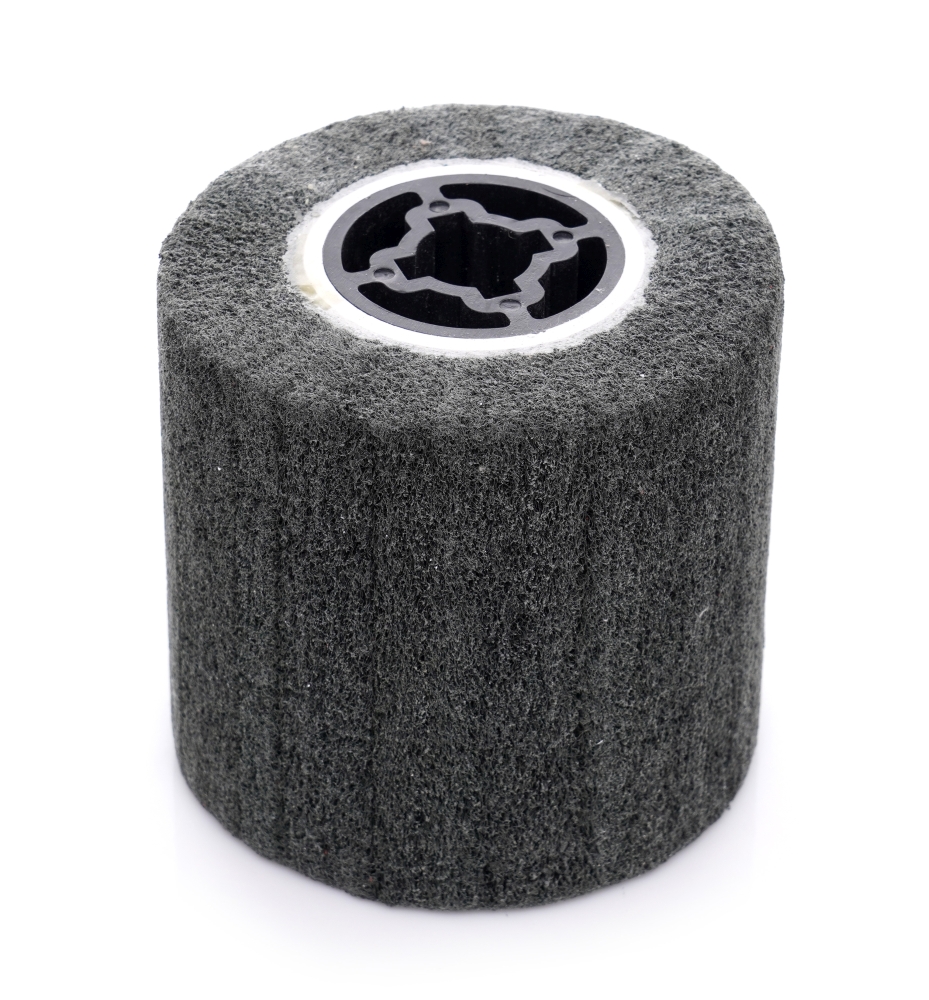 Válcový brusný kotouč z netkané textilie 100 × 120 × 19 mm, P600