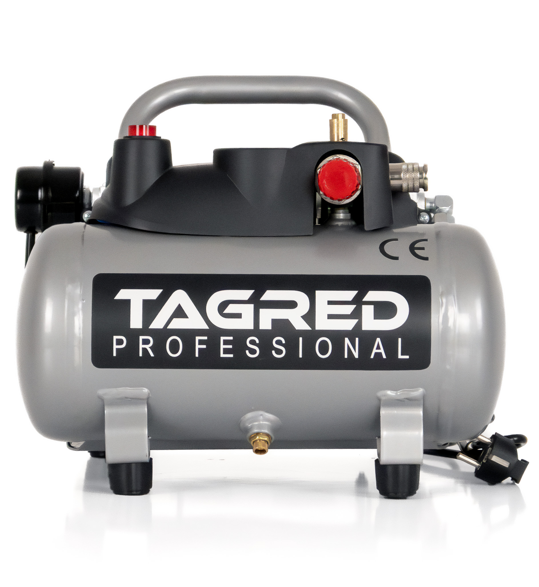 Bezolejový dvoupístový kompresor TAGRED Pro 6 l, 1100 W