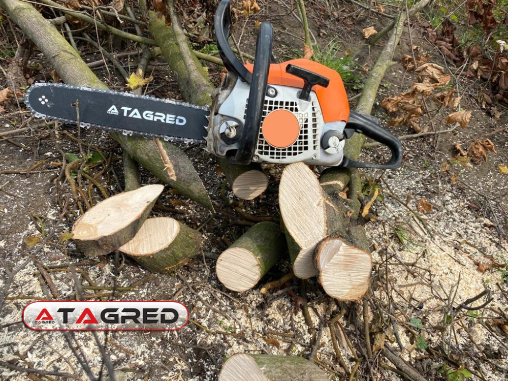 Vodicí lišta 16"/56 článků/3/8"/1,3 mm + 2 řetězy