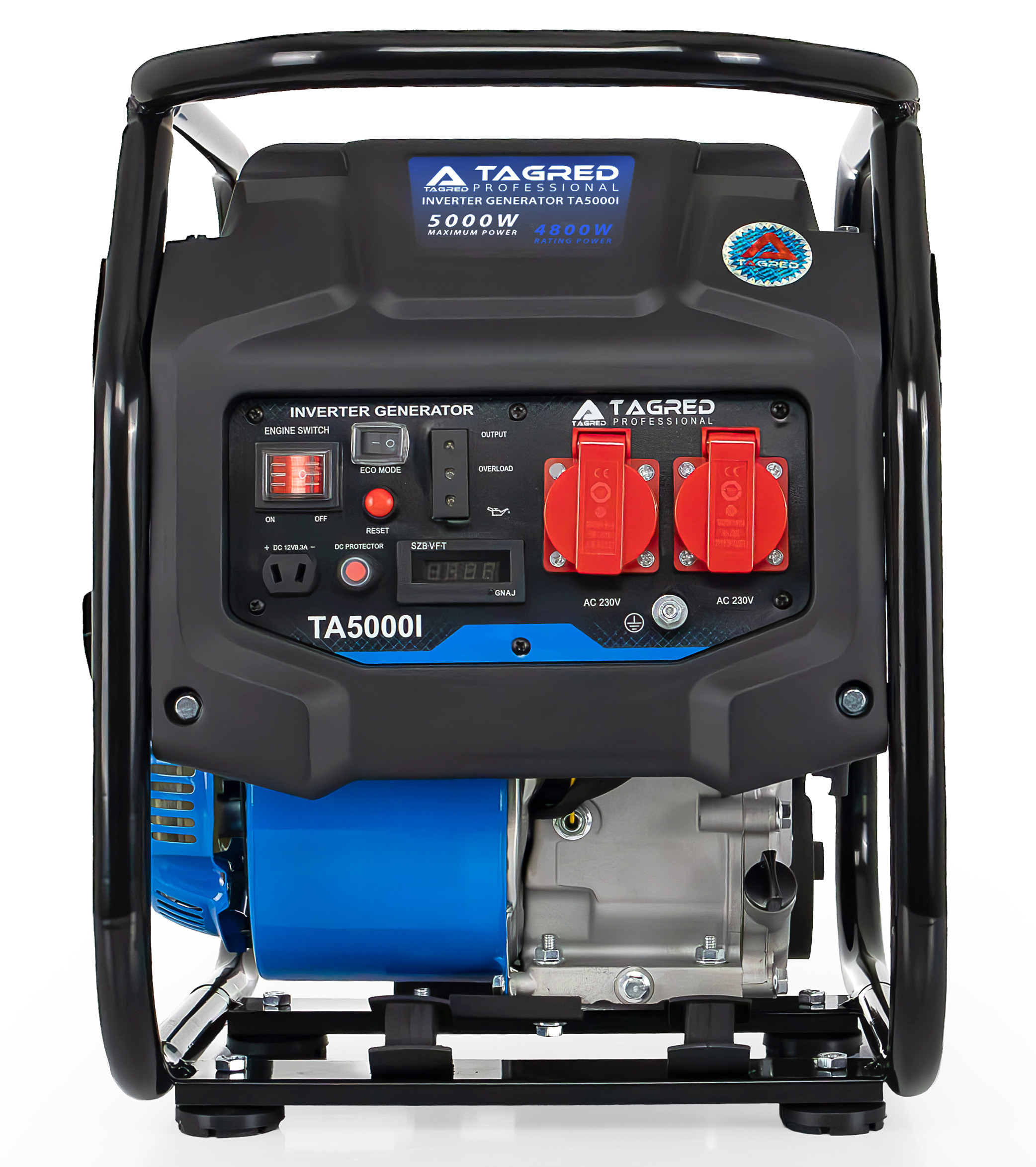 Invertorový benzínový generátor TAGRED 5000 W, 230 V