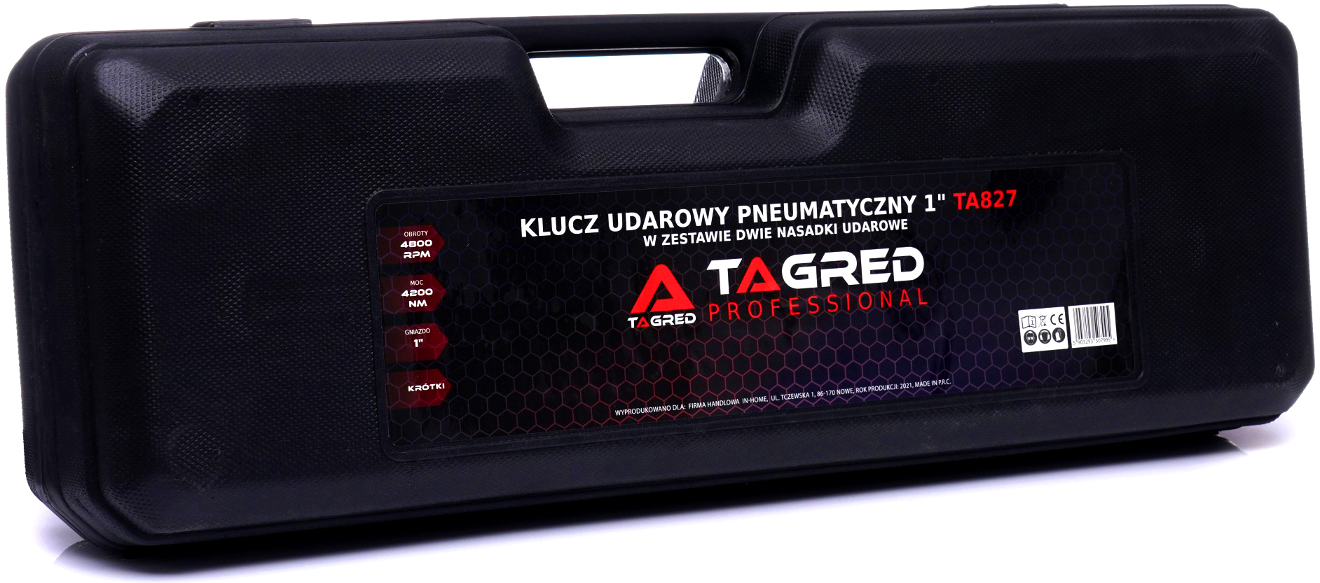 Kompaktní pneumatický rázový utahovák TAGRED 1", 4200 Nm