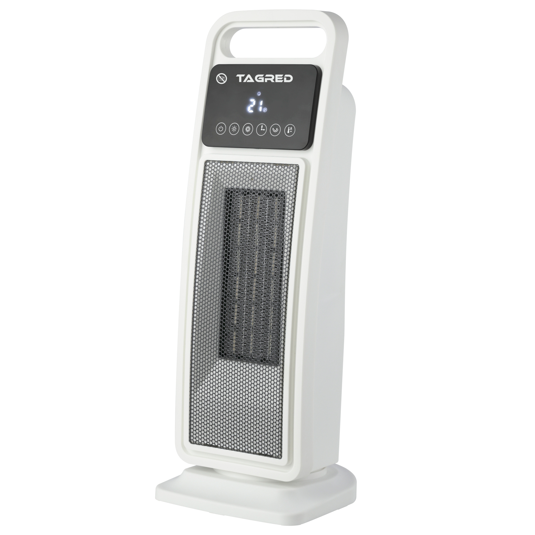 Keramický sloupový ohřívač 2 000 W s LCD a dálkovým ovládáním