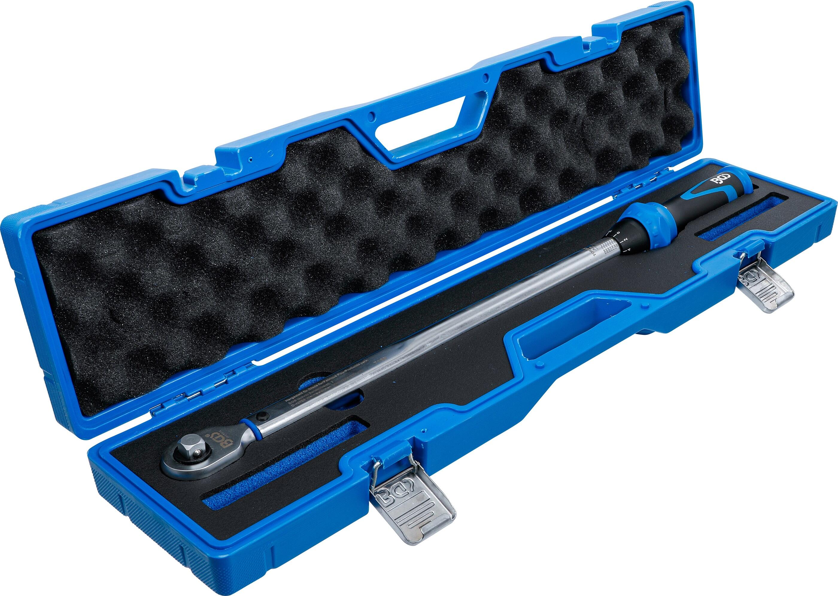 Momentový klíč 1/2", 70-350 Nm, zvýšená přesnost 3 %, s certifikátem - BGS 7189