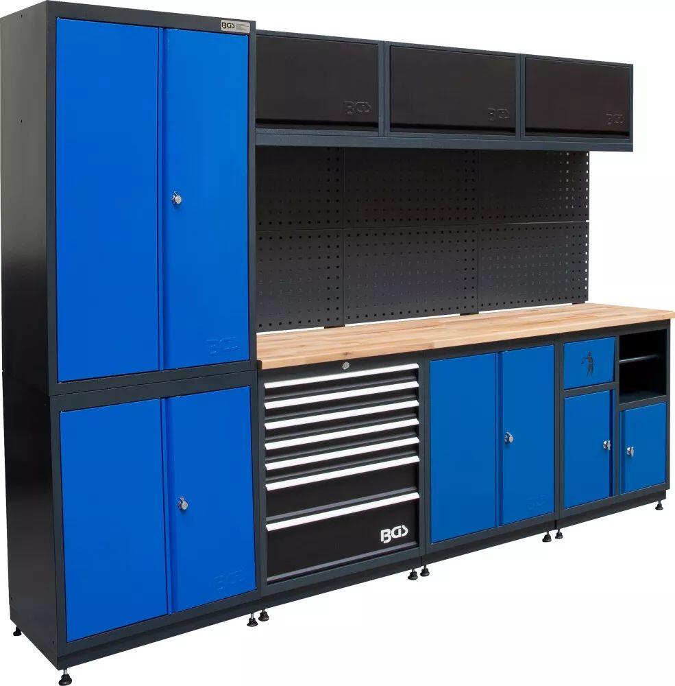 BGS Technic BGS 80120 Skříňový nástěnný systém Kombi dřevo (4 moduly)