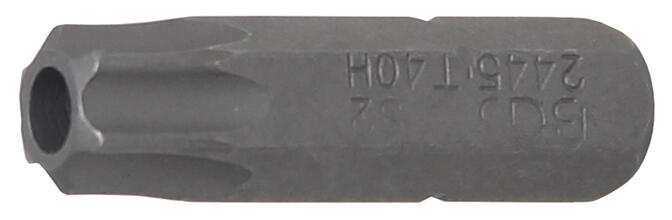 BGS technic Šroubovací bit 1/4" T-profil T40 s otvorem. BGS 2445 (BGS102445)