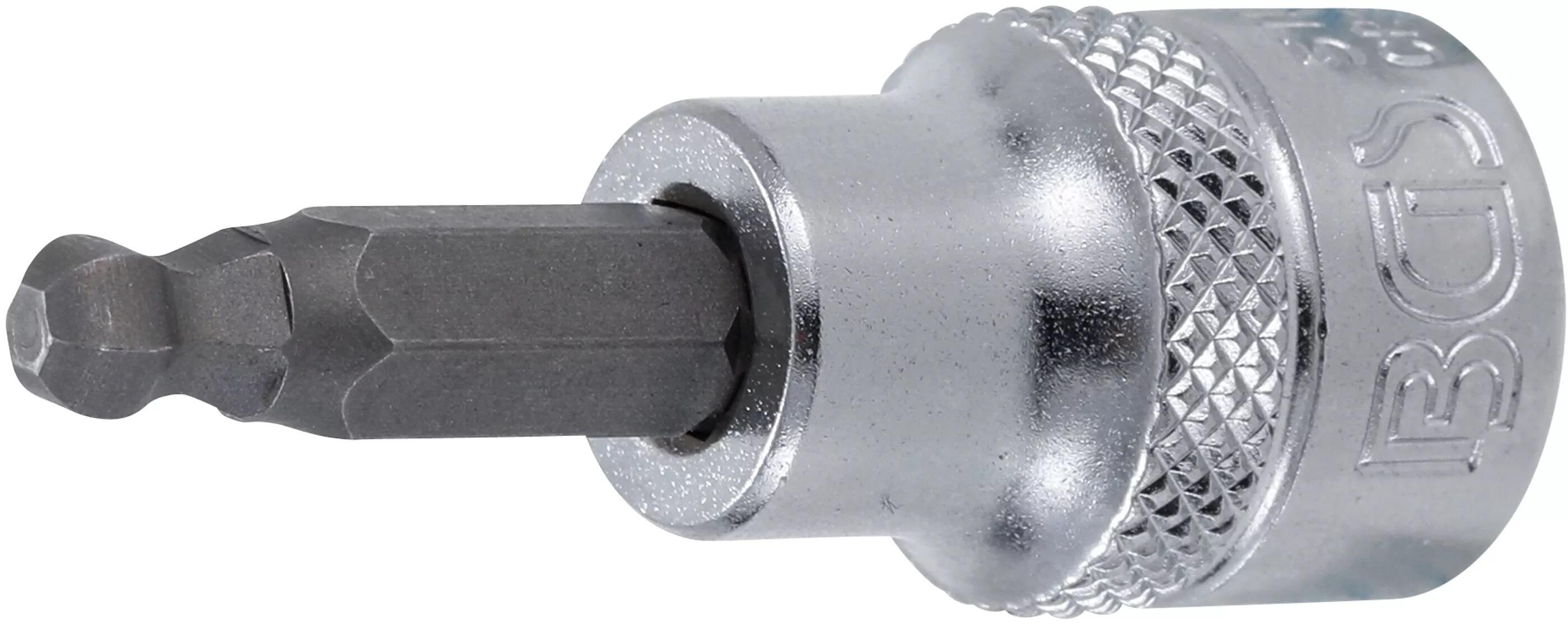 BGS technic Zástrčná bitová hlavice 3/8" inbus 5 mm s kulovou hlavou. BGS 5112 (BGS105112)