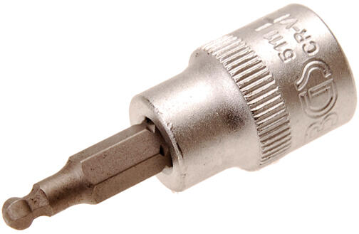 BGS technic Zástrčná bitová hlavice 3/8" inbus 4 mm s kulovou hlavou. BGS 5111 (BGS105111)